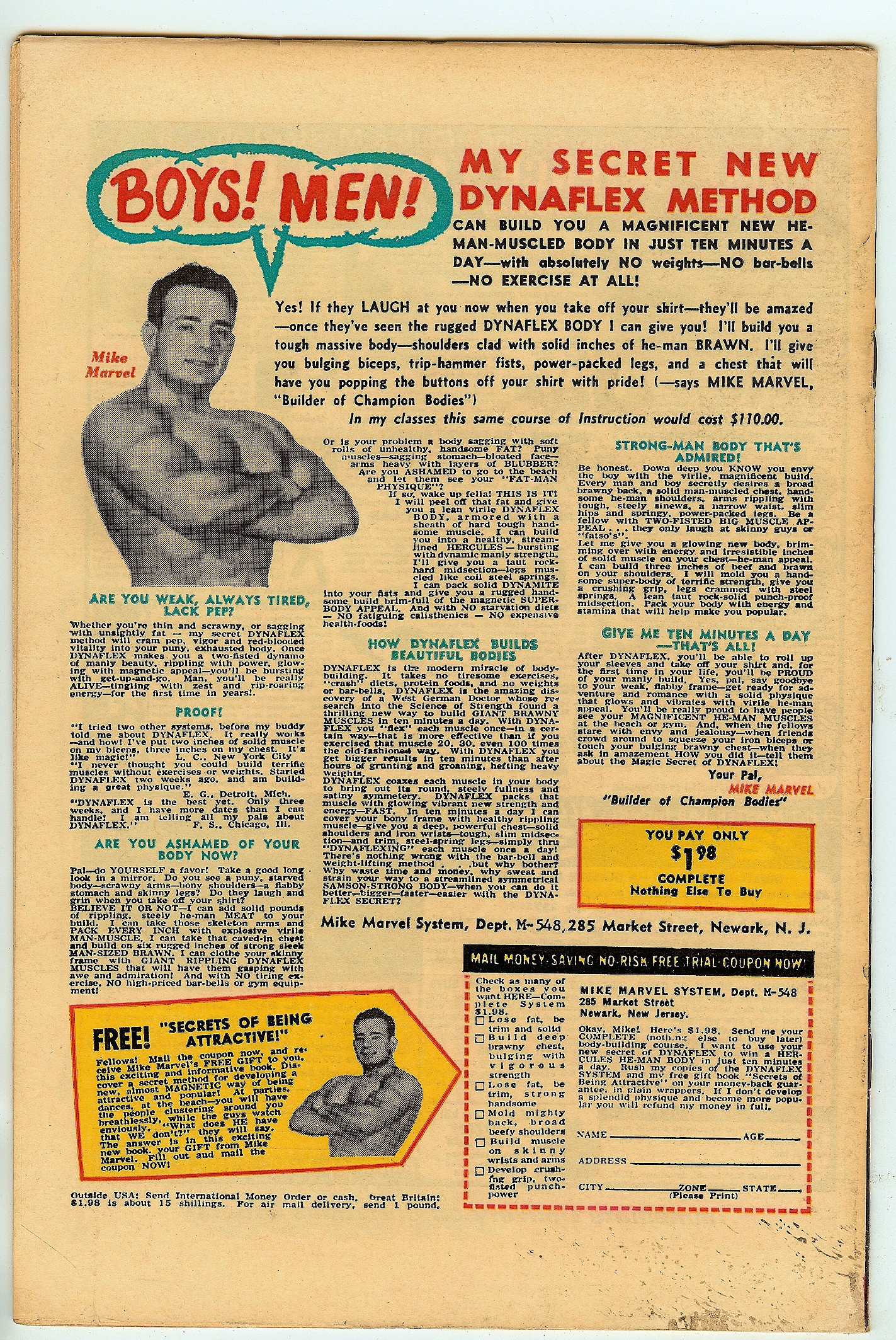 STRANGE TALES Back Cover