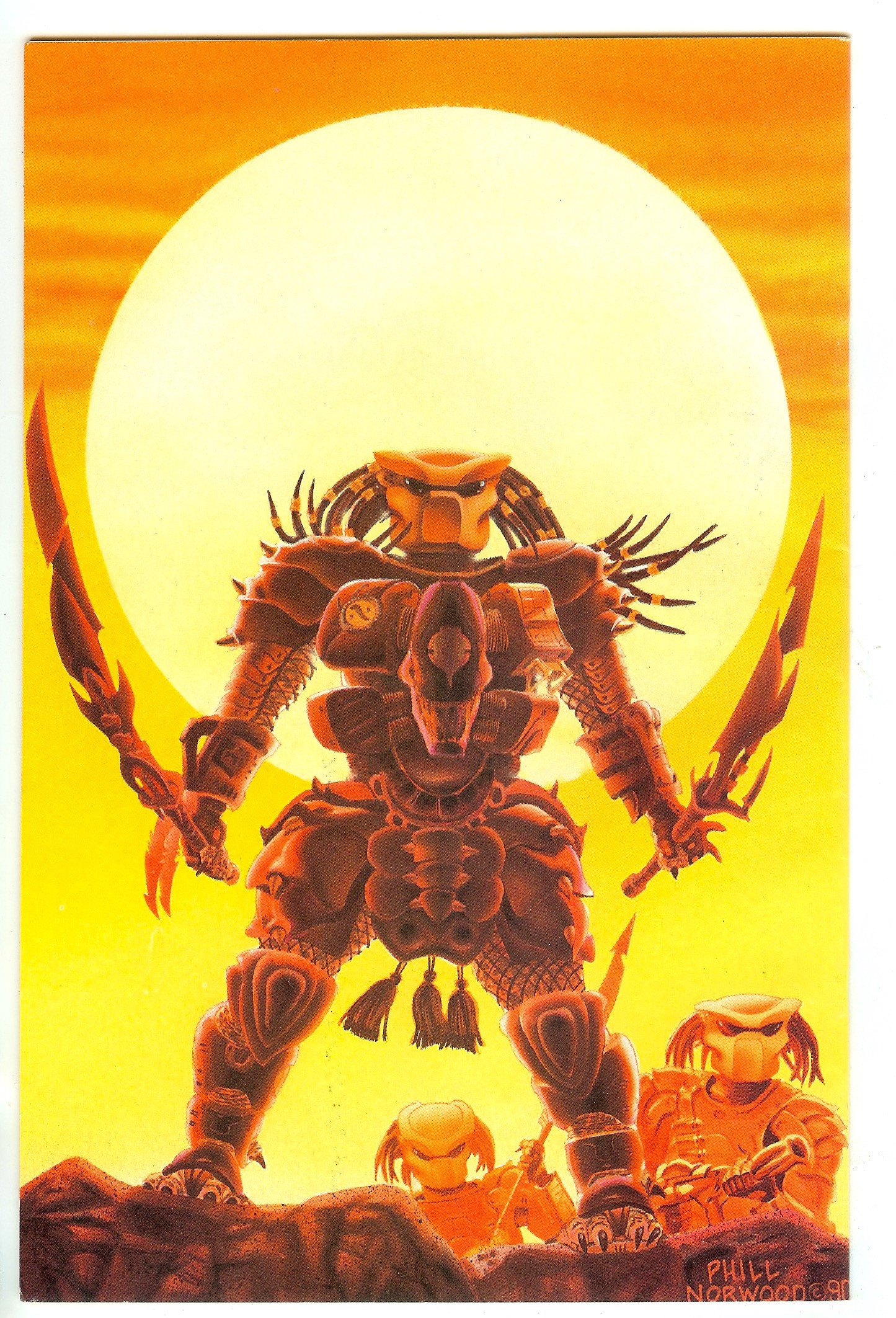 ALIENS VS PREDATOR Back Cover