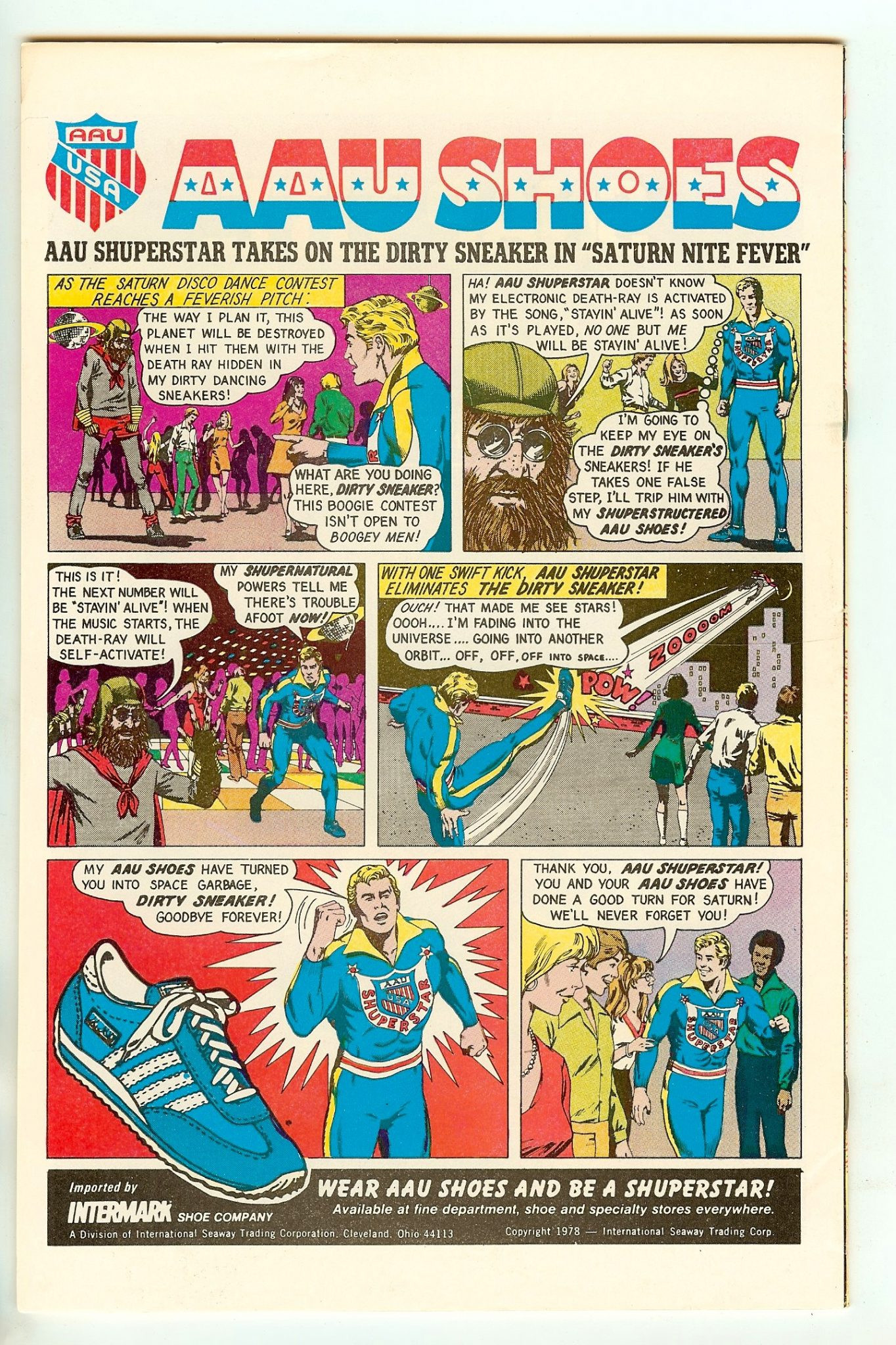 ACTION COMICS Back Cover