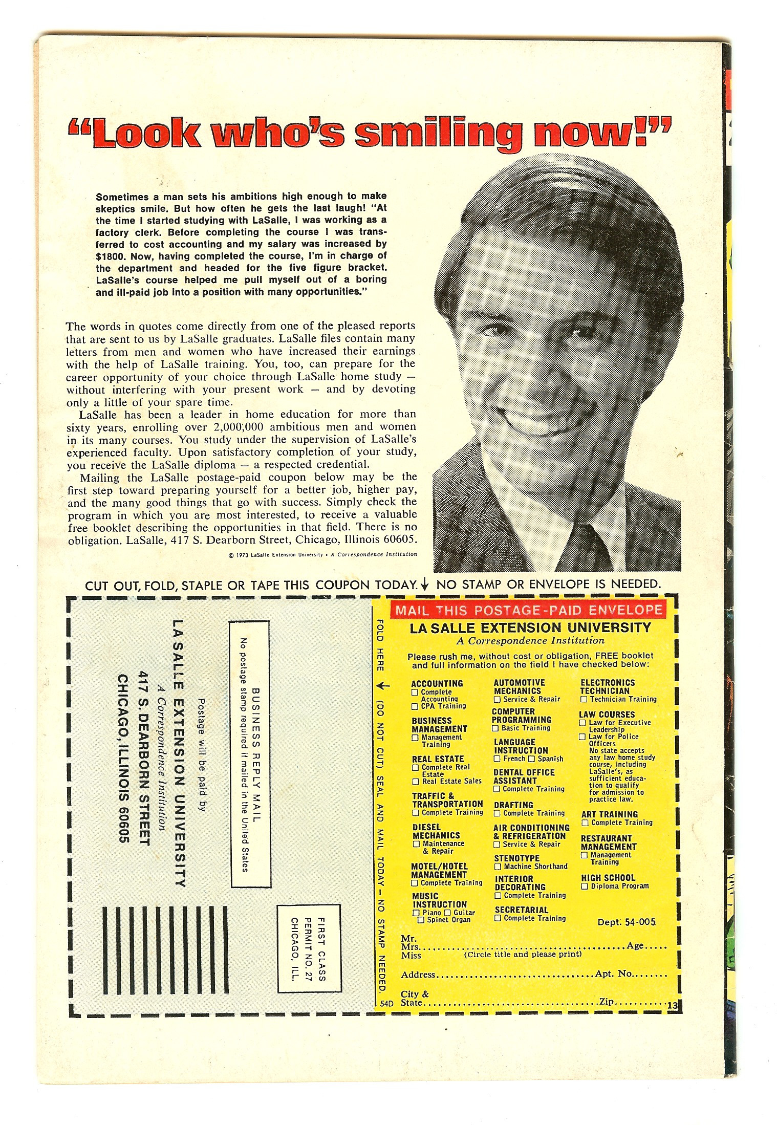 INCREDIBLE HULK Back Cover