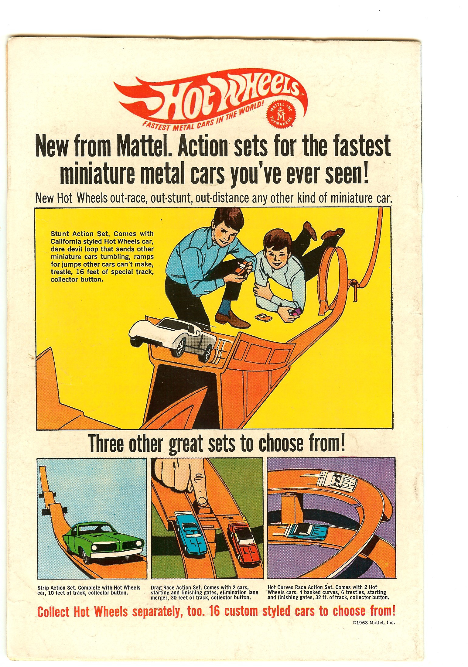 ACTION COMICS Back Cover