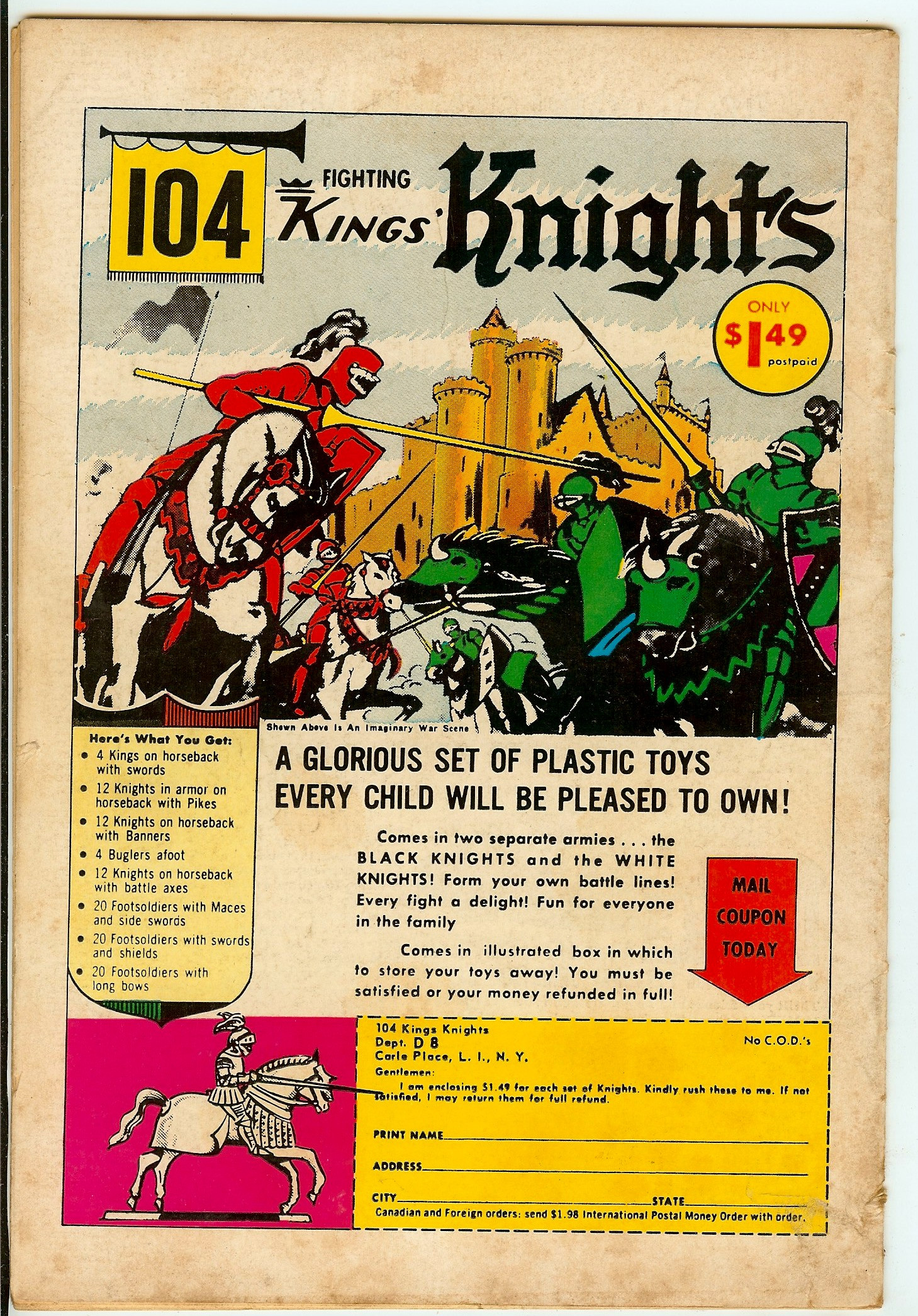 MYSTERY IN SPACE Back Cover