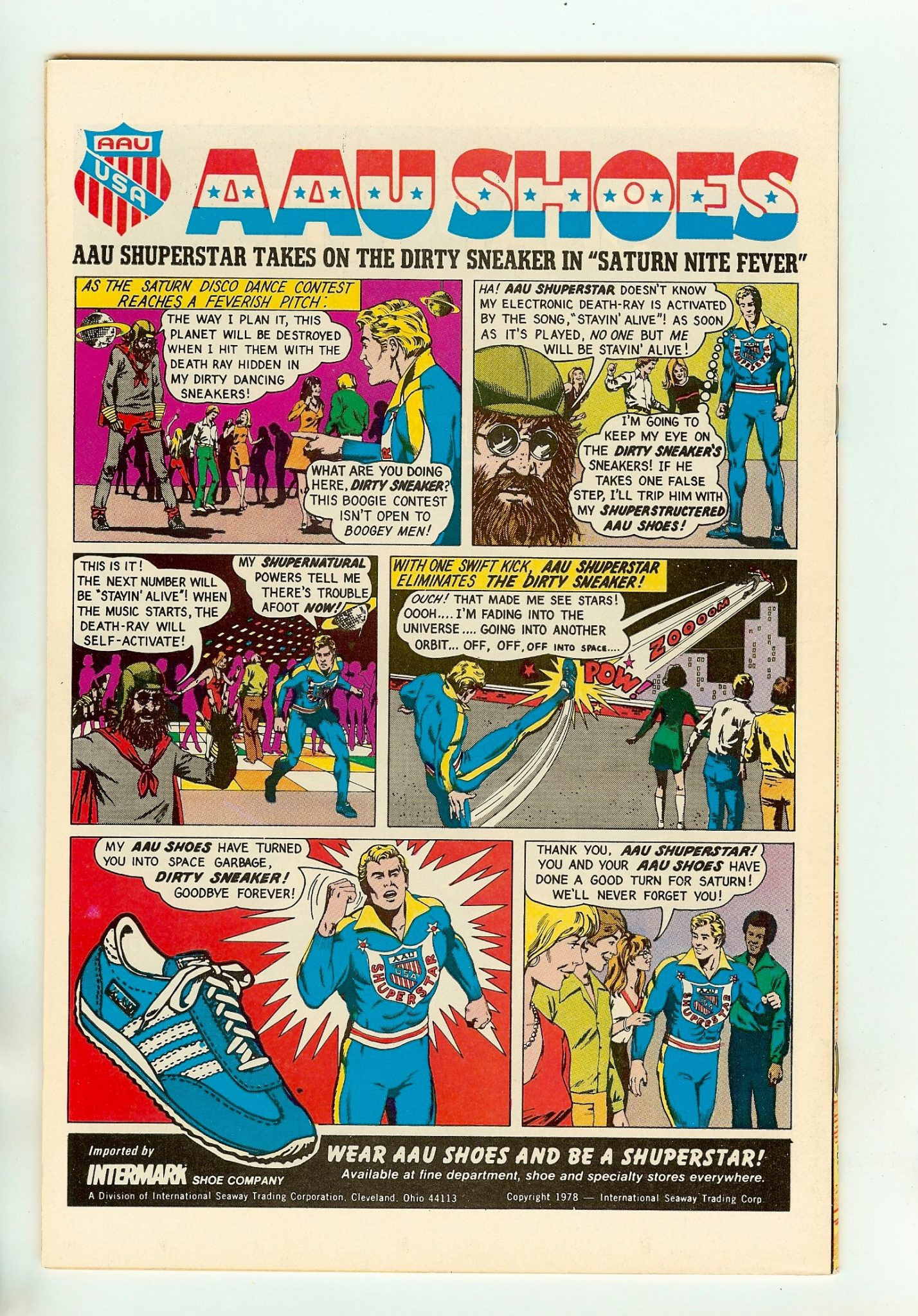 ACTION COMICS Back Cover
