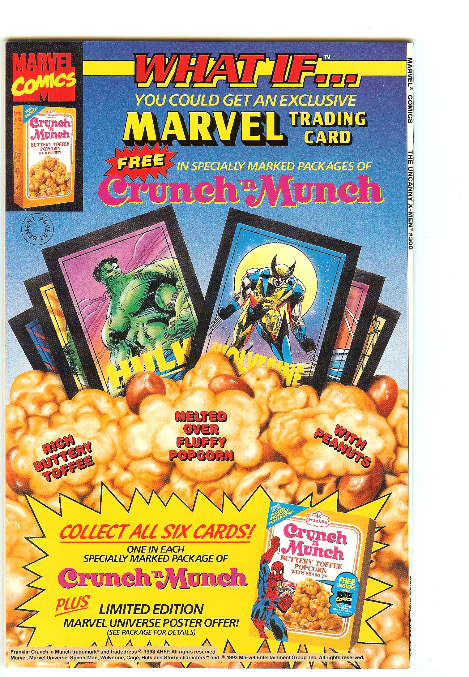X-MEN Back Cover