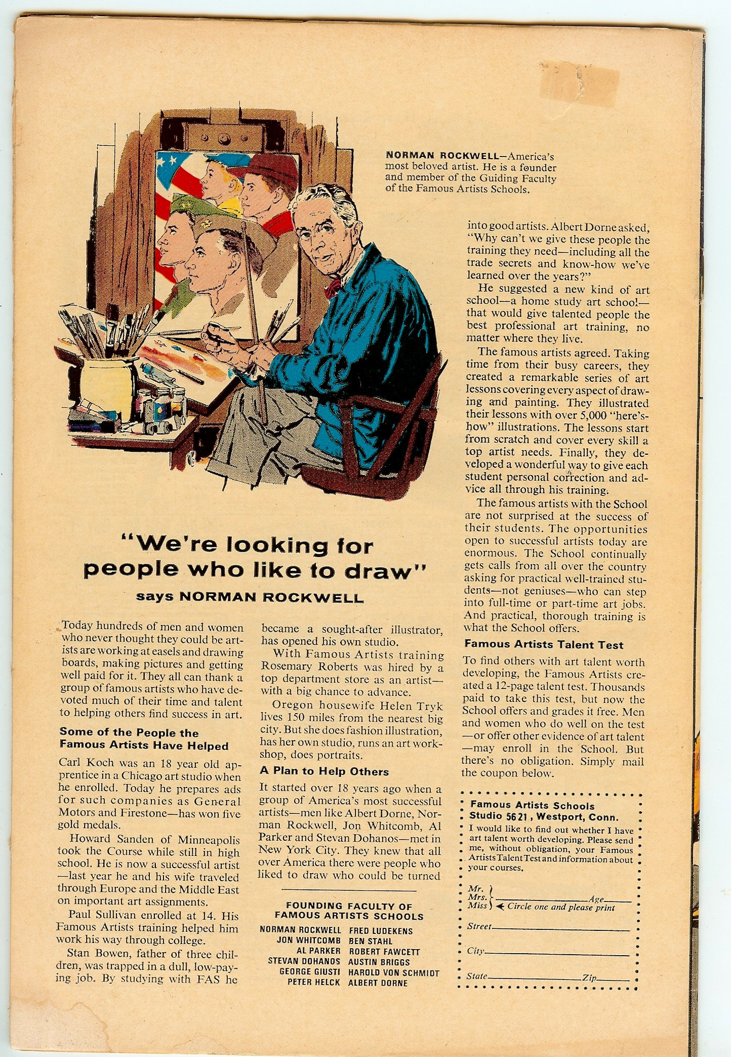 TALES OF SUSPENSE Back Cover