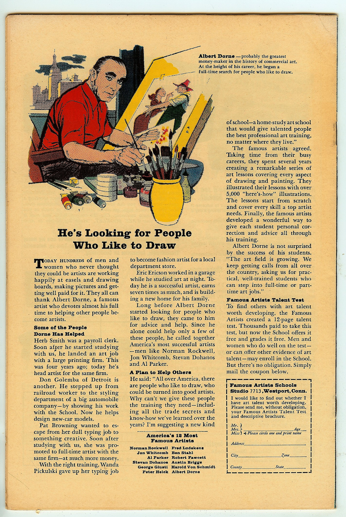 STRANGE TALES Back Cover