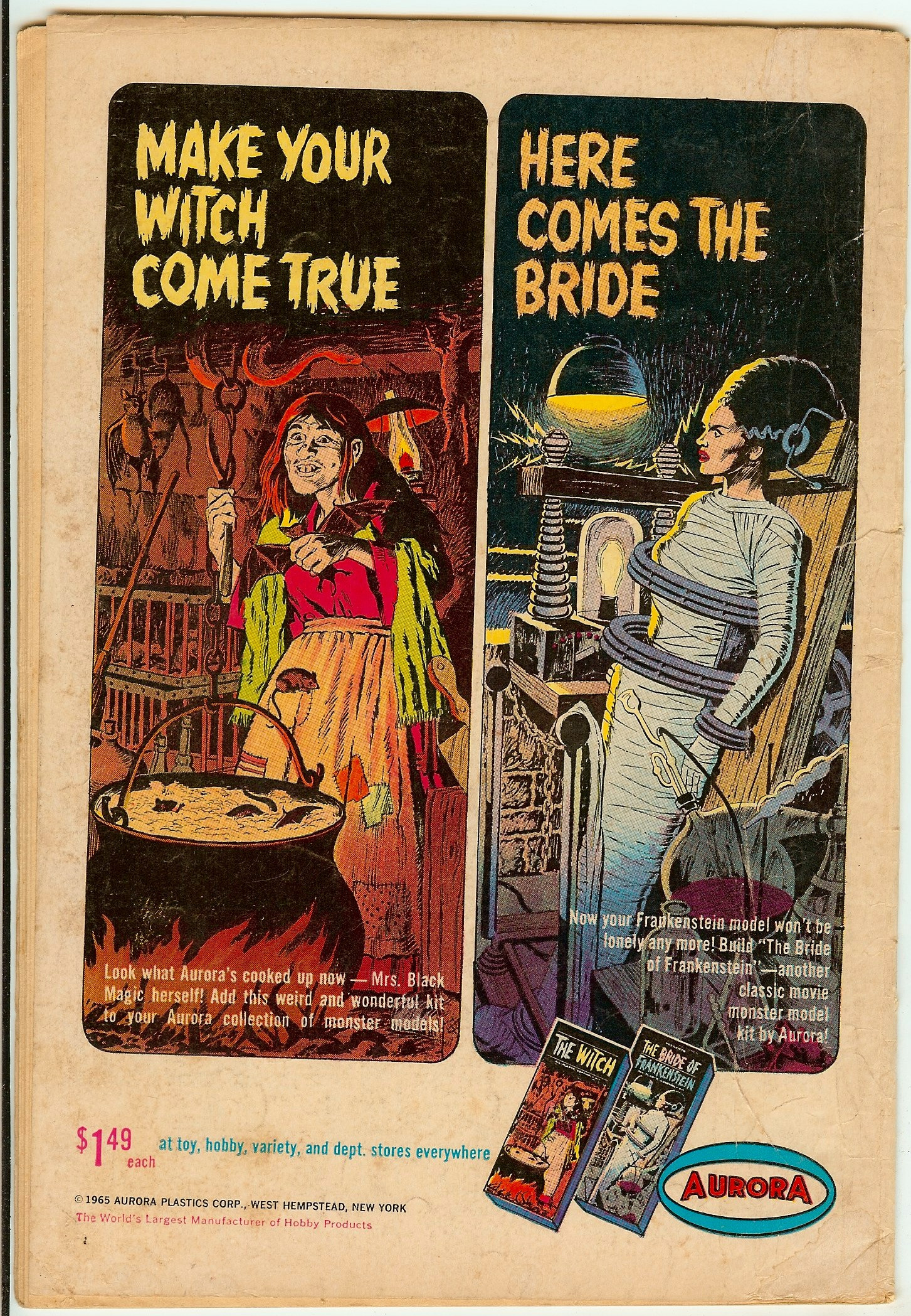 ACTION COMICS Back Cover