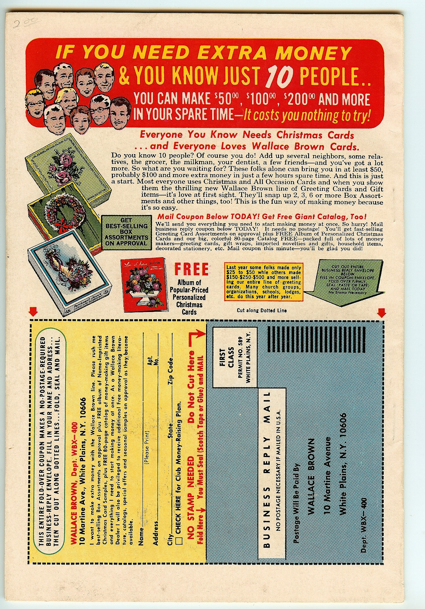 X-MEN ANNUAL Back Cover