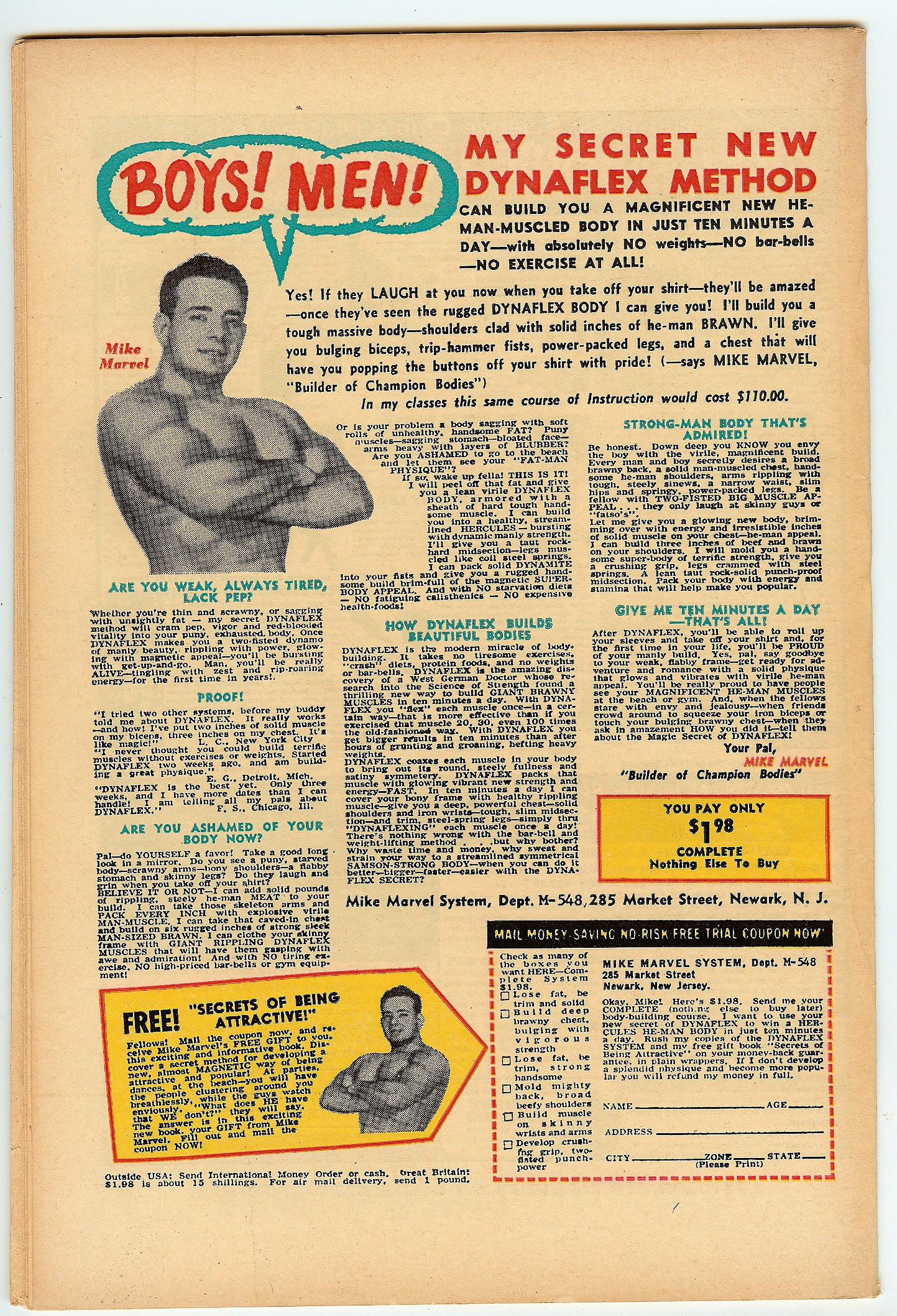 STRANGE TALES Back Cover