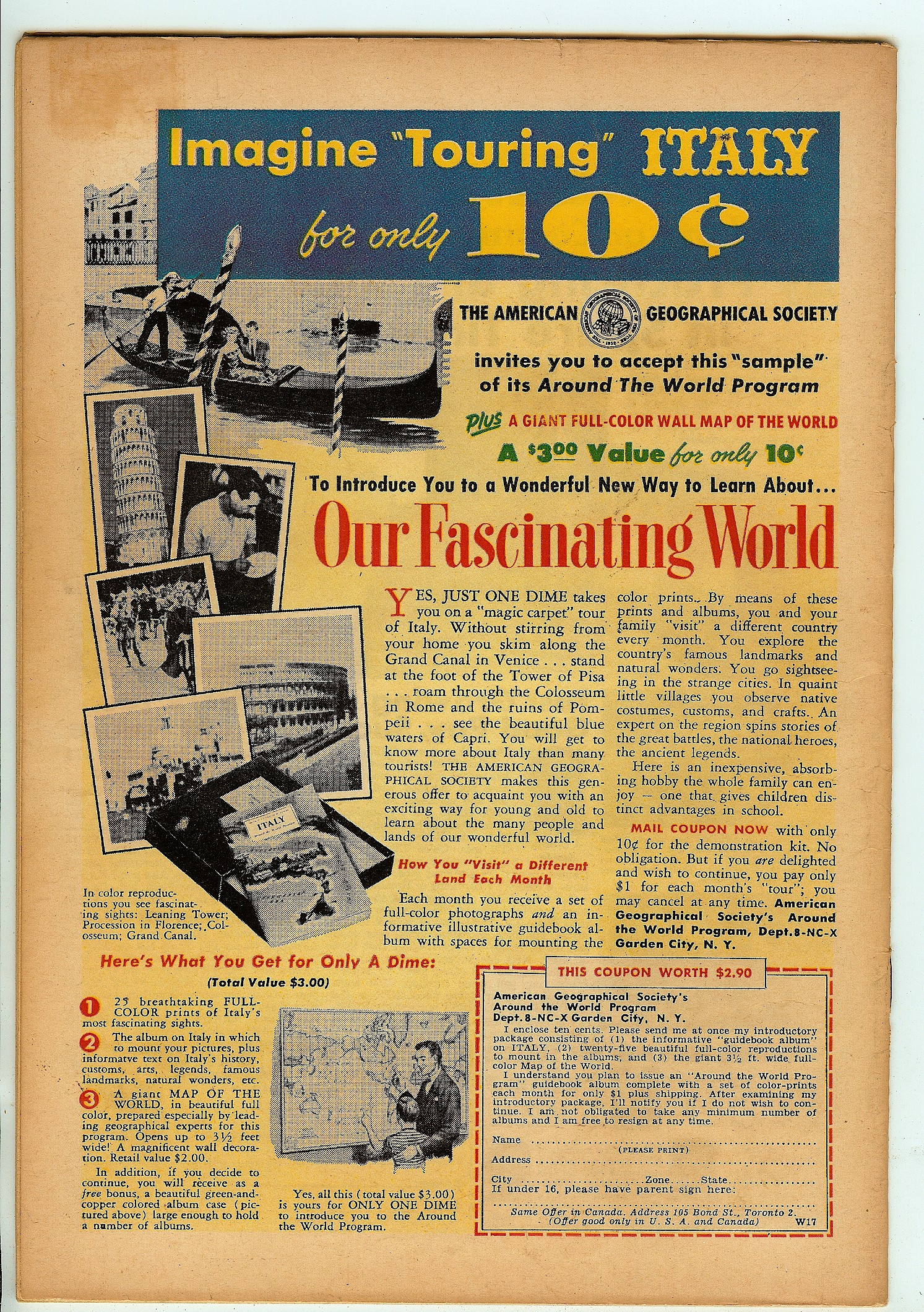 HOUSE OF MYSTERY Back Cover