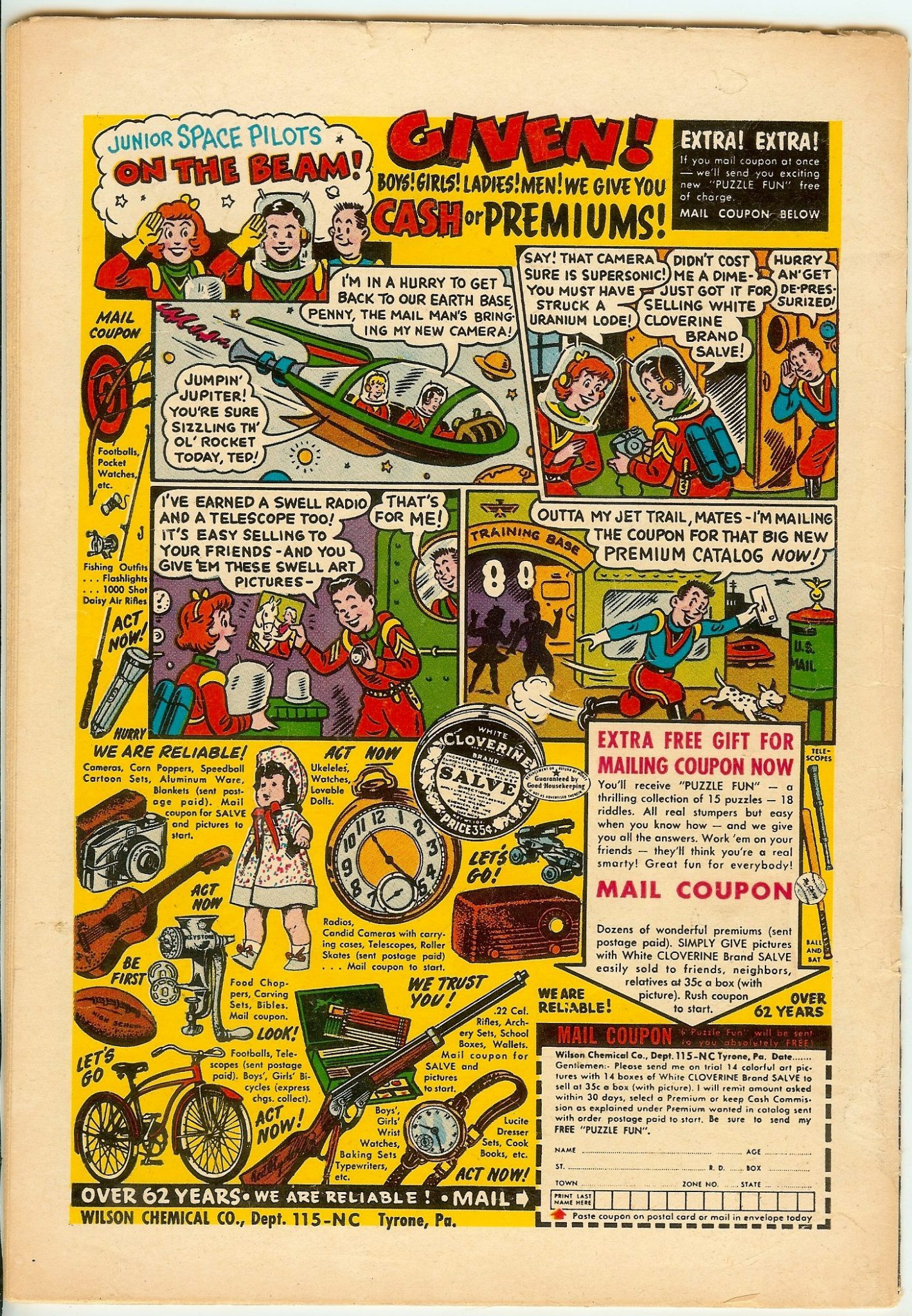 ACTION COMICS Back Cover