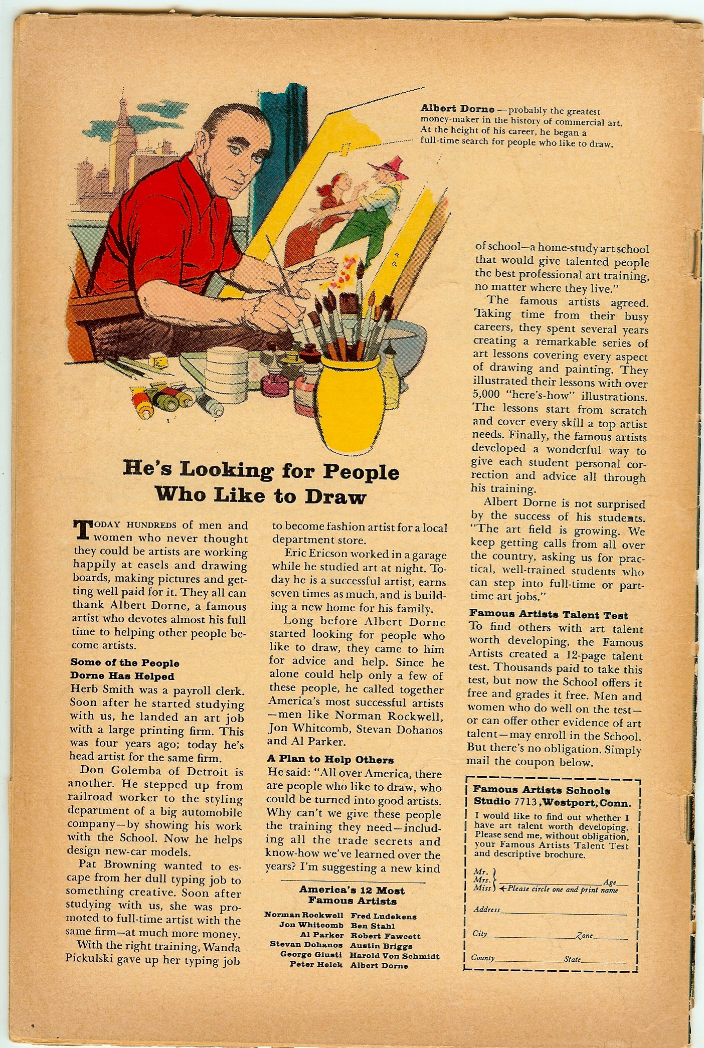 STRANGE TALES Back Cover