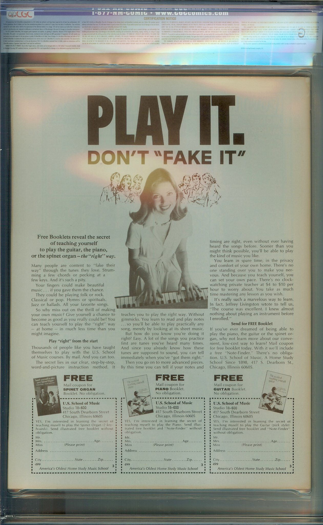 SAVAGE SWORD OF CONAN Back Cover