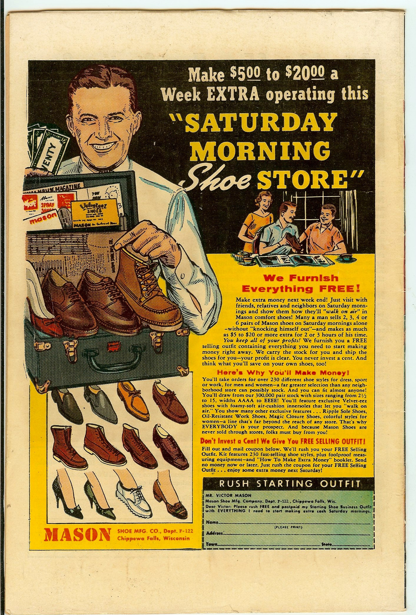 SGT. FURY Back Cover