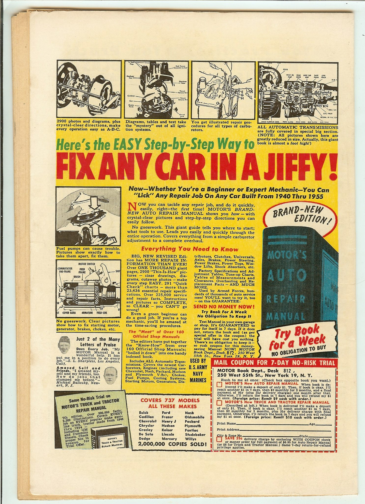 MARVEL TALES Back Cover