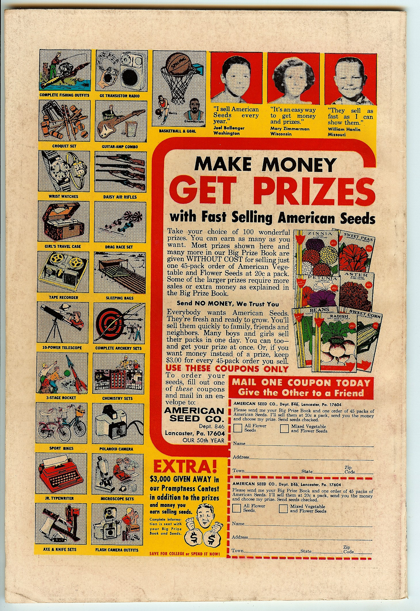 MARVEL SUPER-HEROES Back Cover