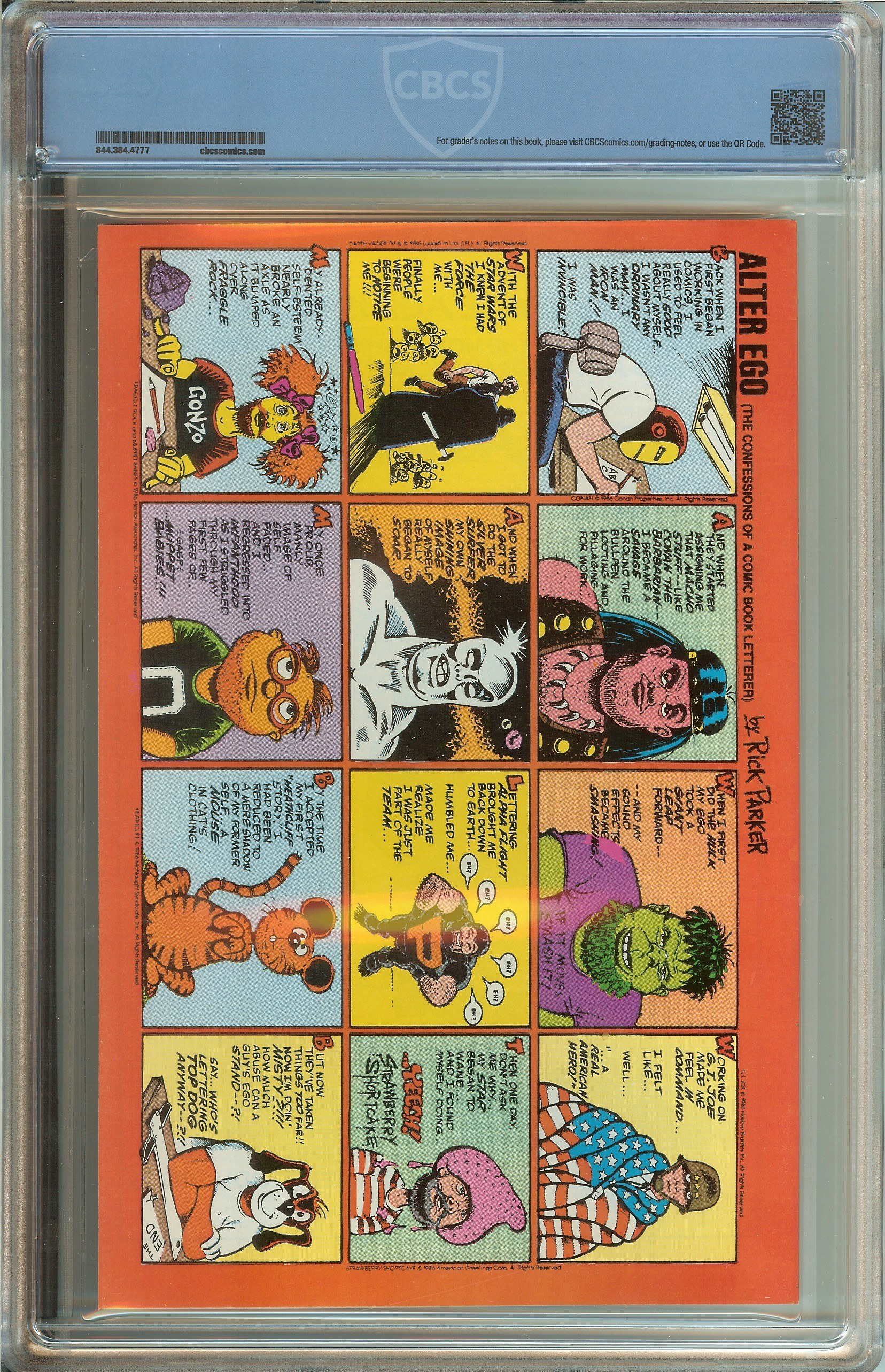MARVEL AGE Back Cover