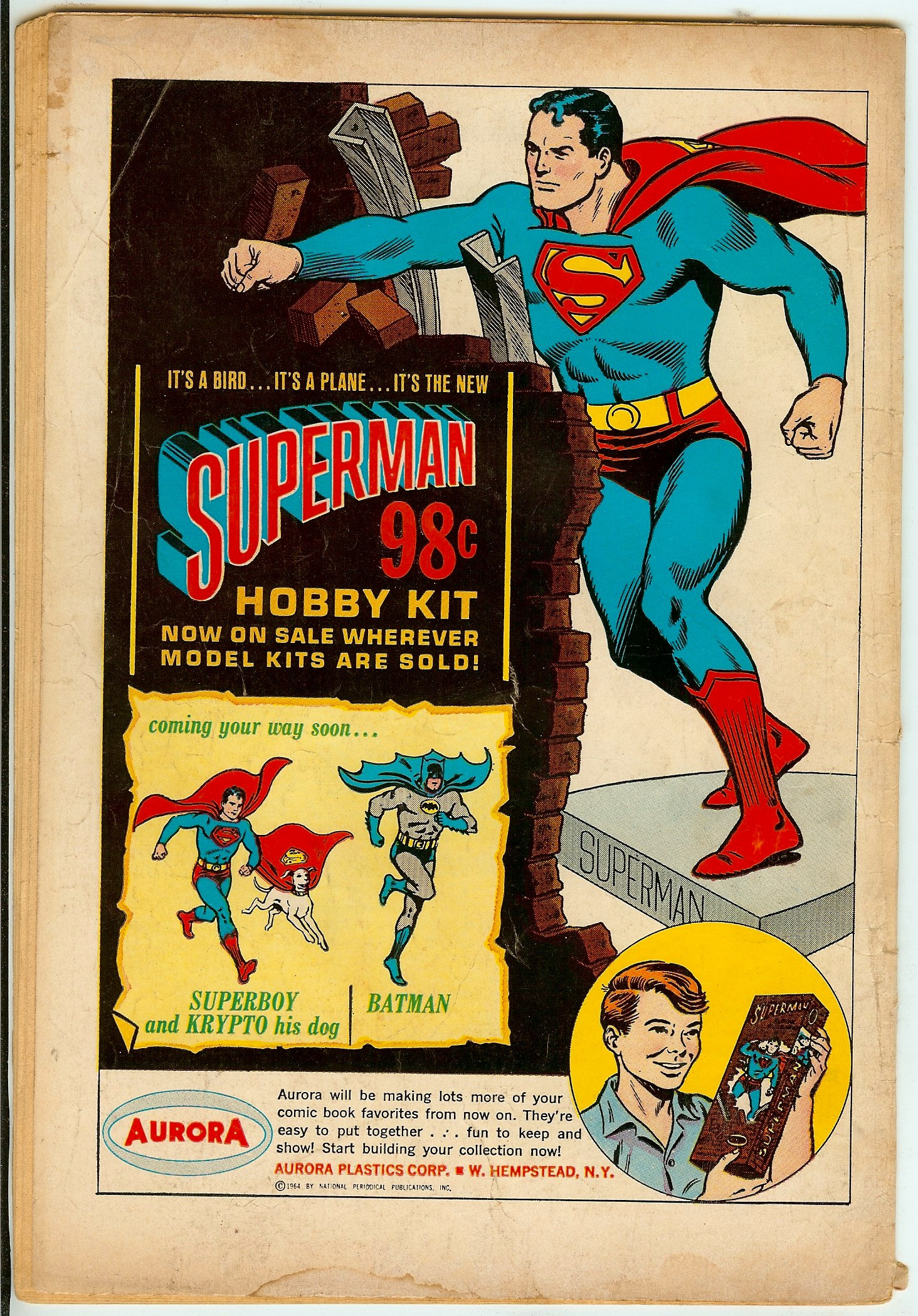 DETECTIVE COMICS Back Cover