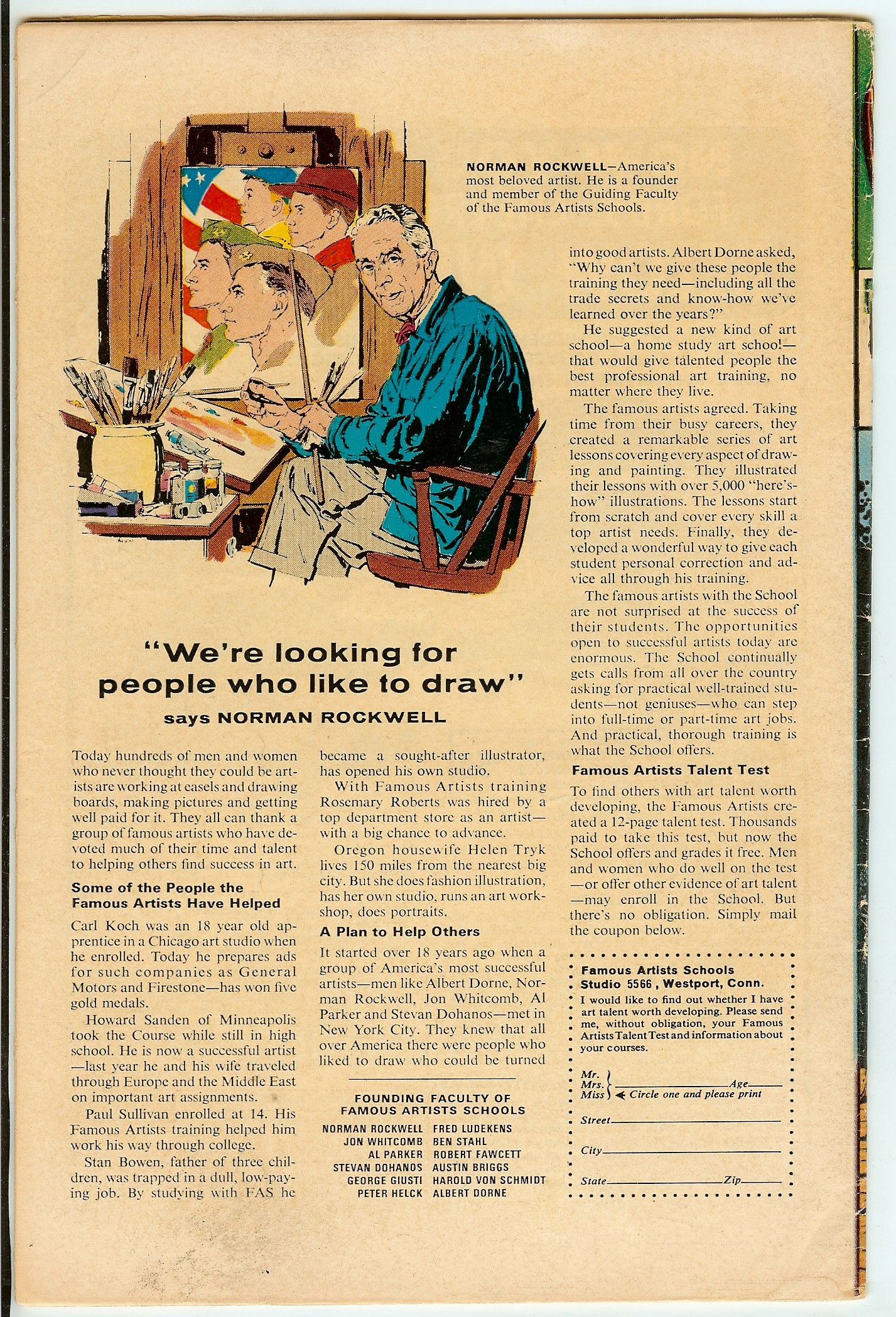 STRANGE TALES Back Cover