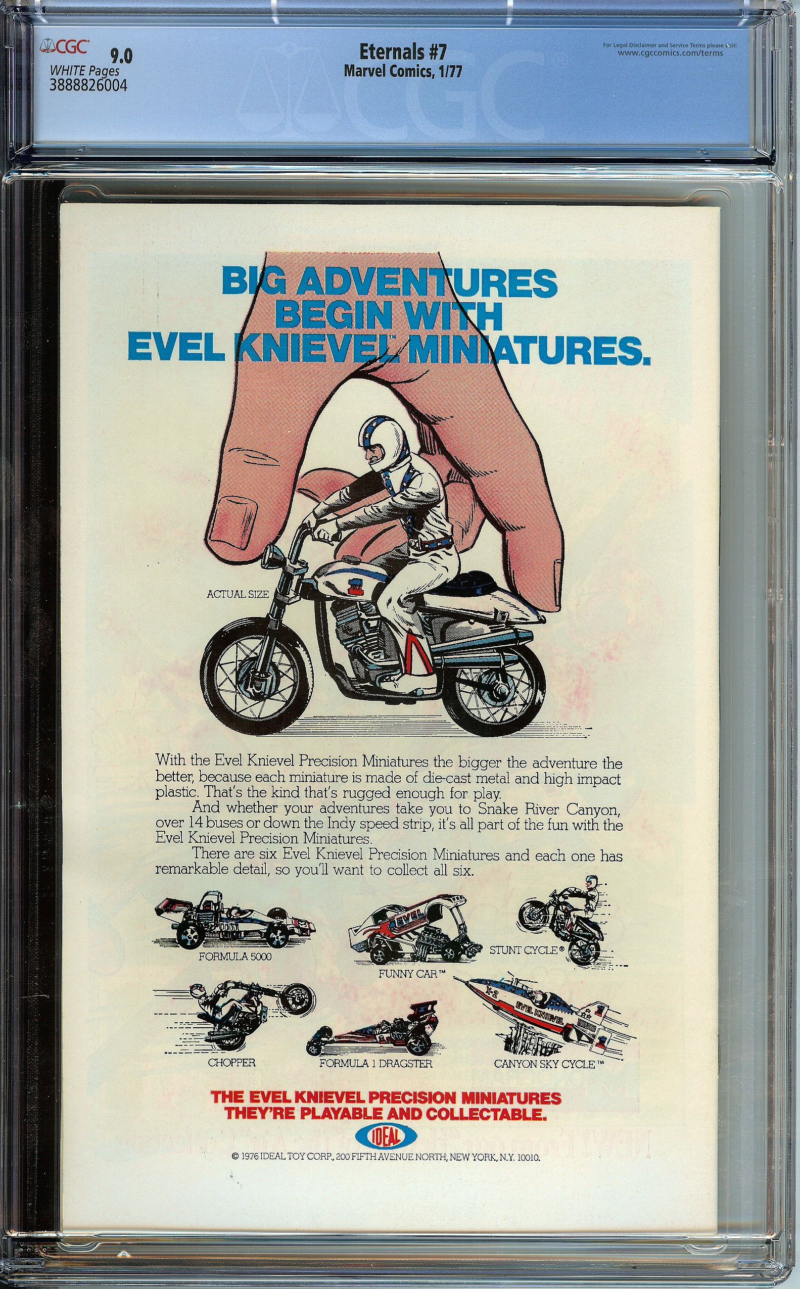 ETERNALS Back Cover
