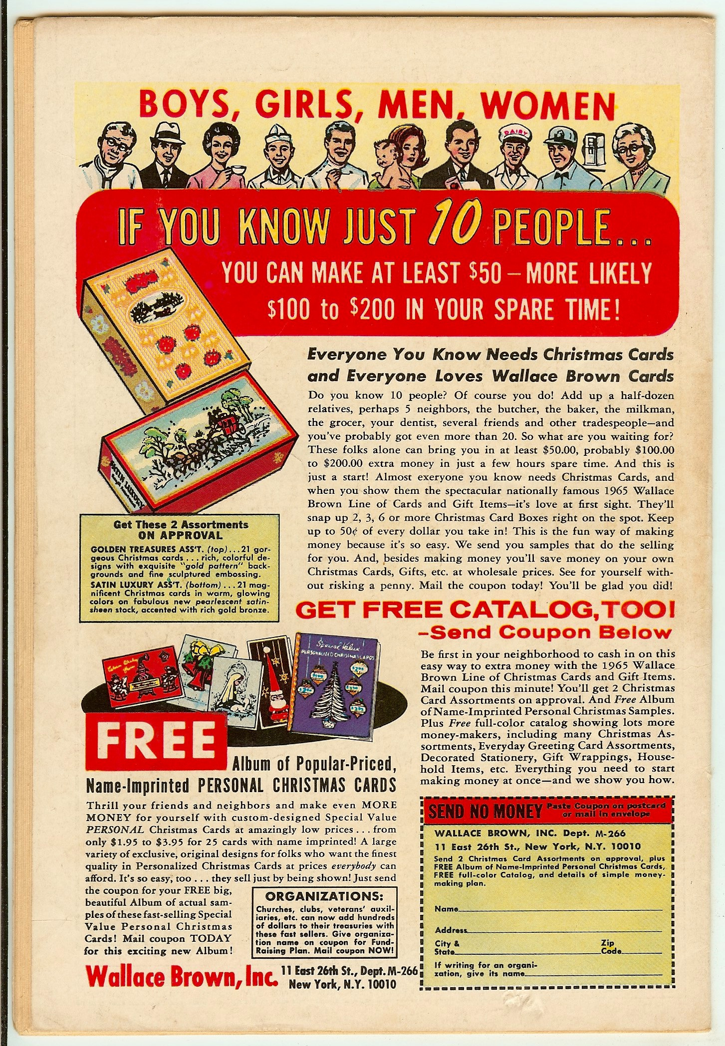 ACTION COMICS Back Cover