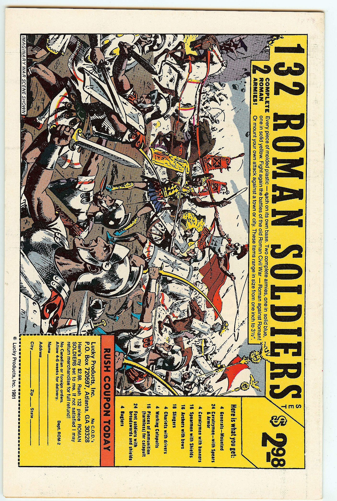 X-MEN Back Cover