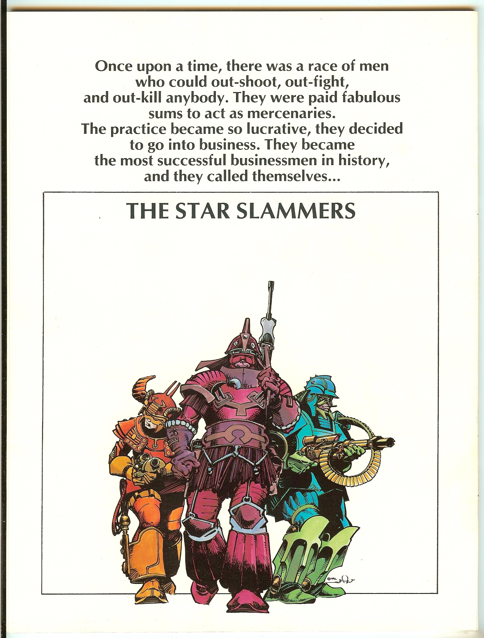 MARVEL GRAPHIC NOVEL Back Cover