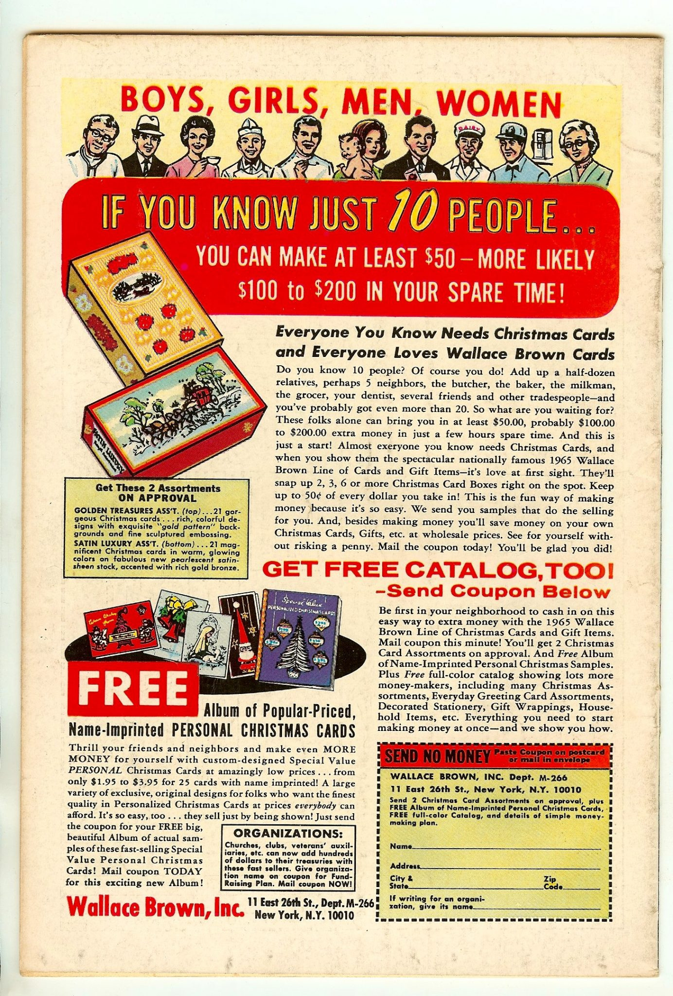 ACTION COMICS Back Cover