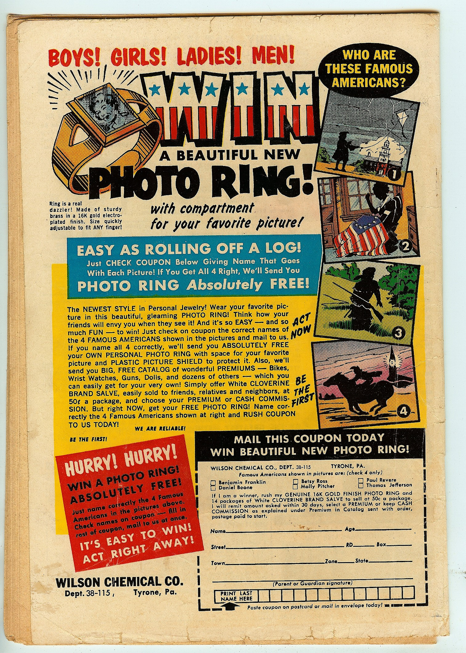 SUPERMAN Back Cover