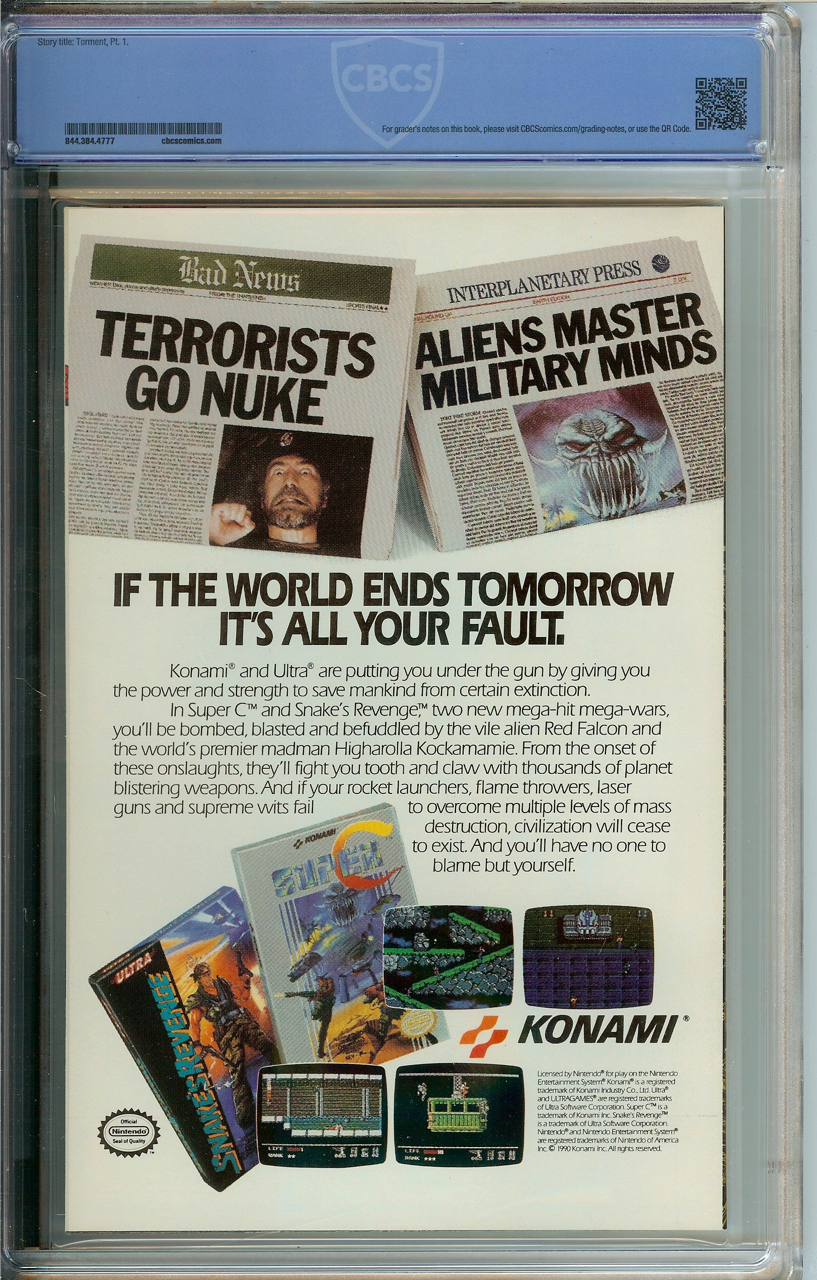 SPIDER-MAN Back Cover