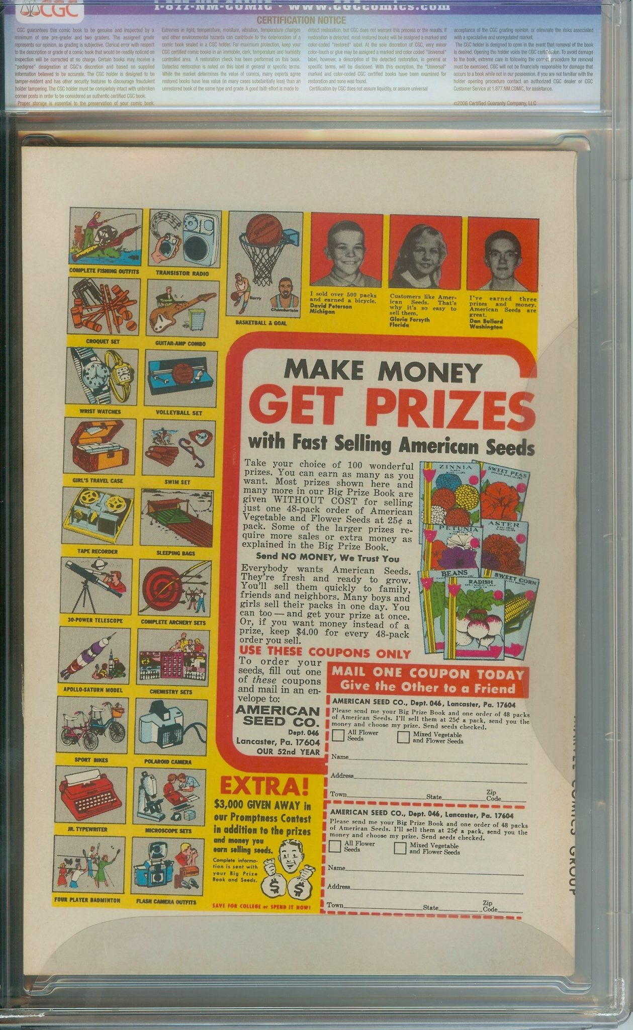 MIGHTY MARVEL WESTERN Back Cover
