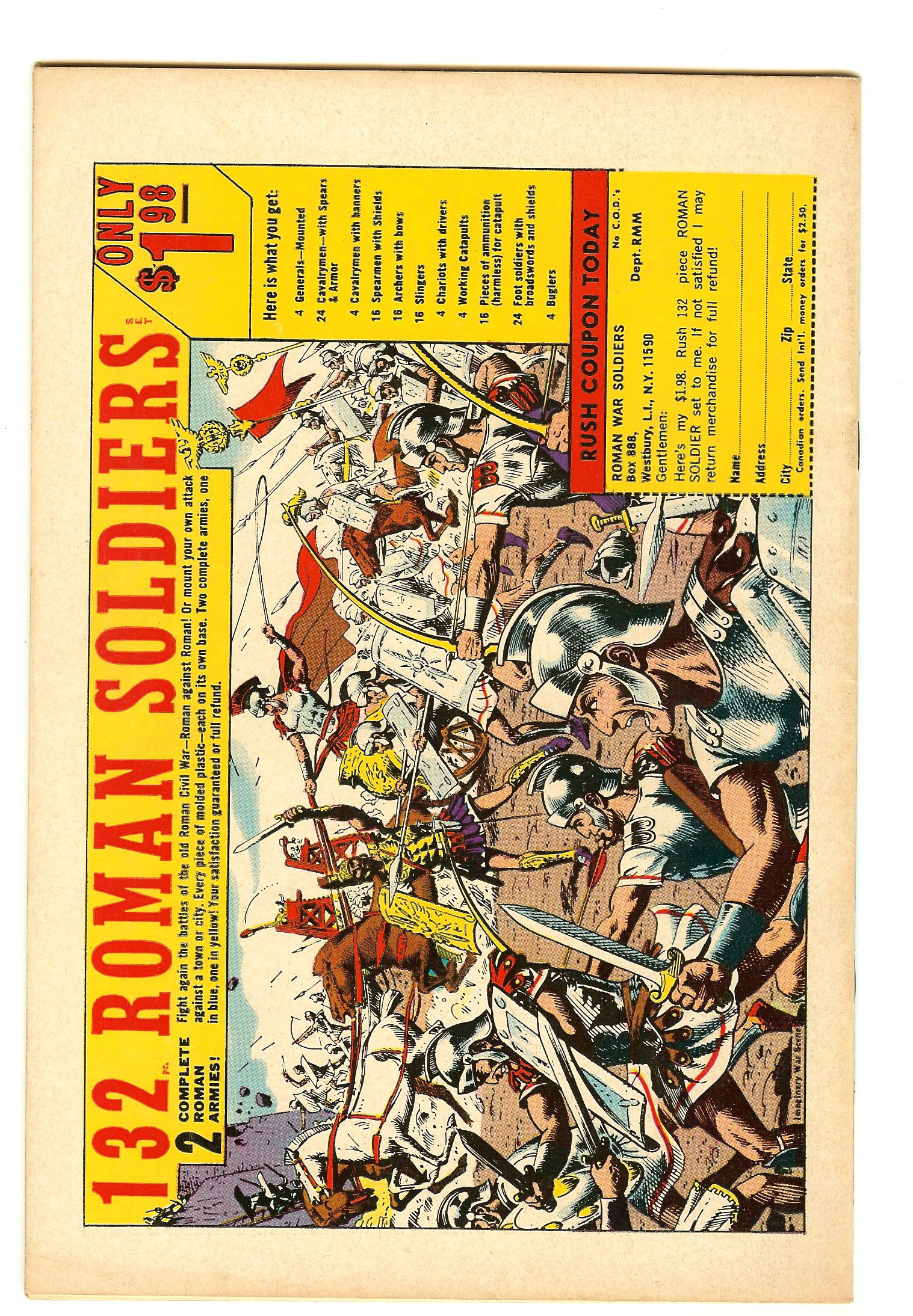 FANTASTIC FOUR Back Cover