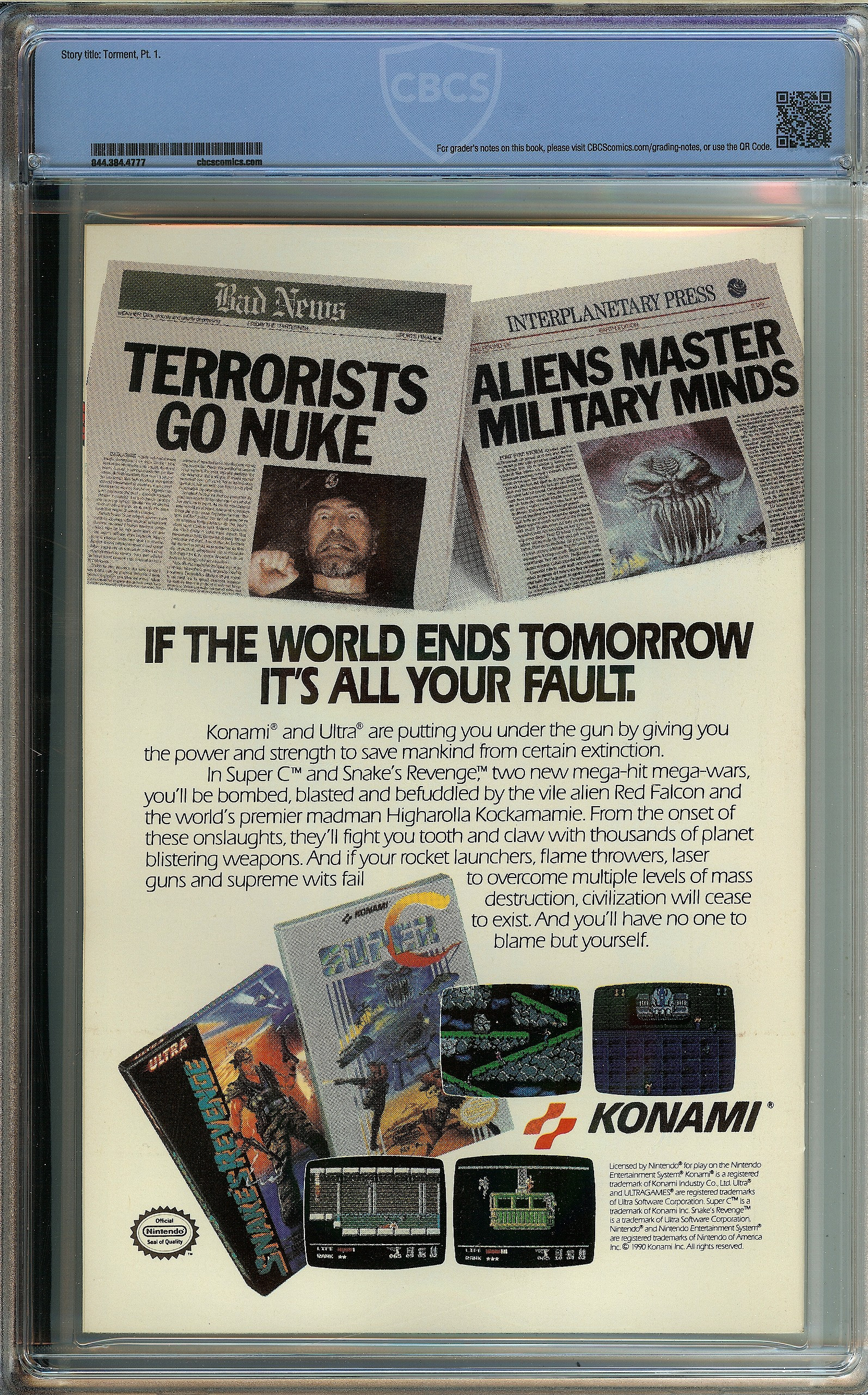 SPIDER-MAN Back Cover