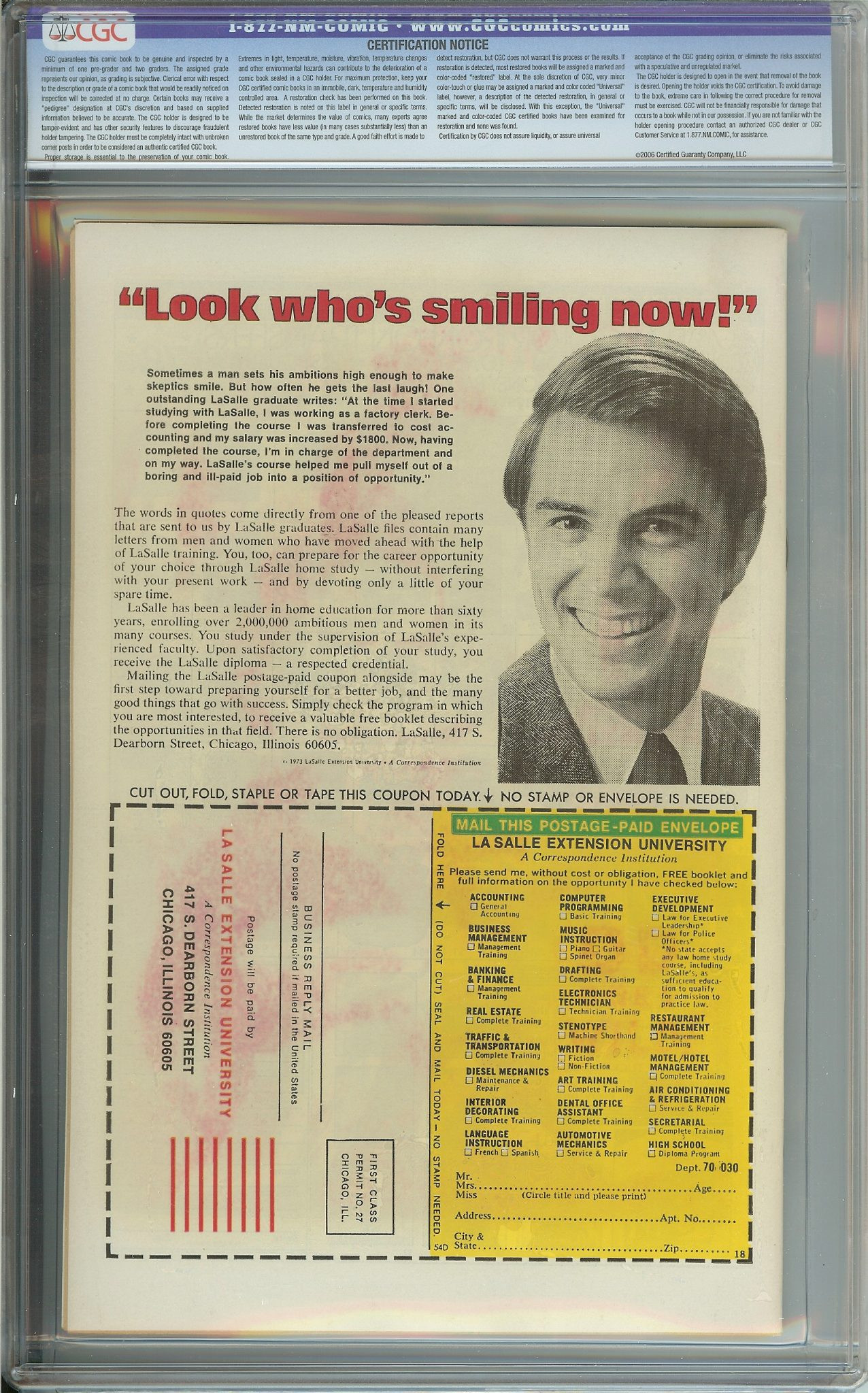 MARVEL ADVENTURES Back Cover