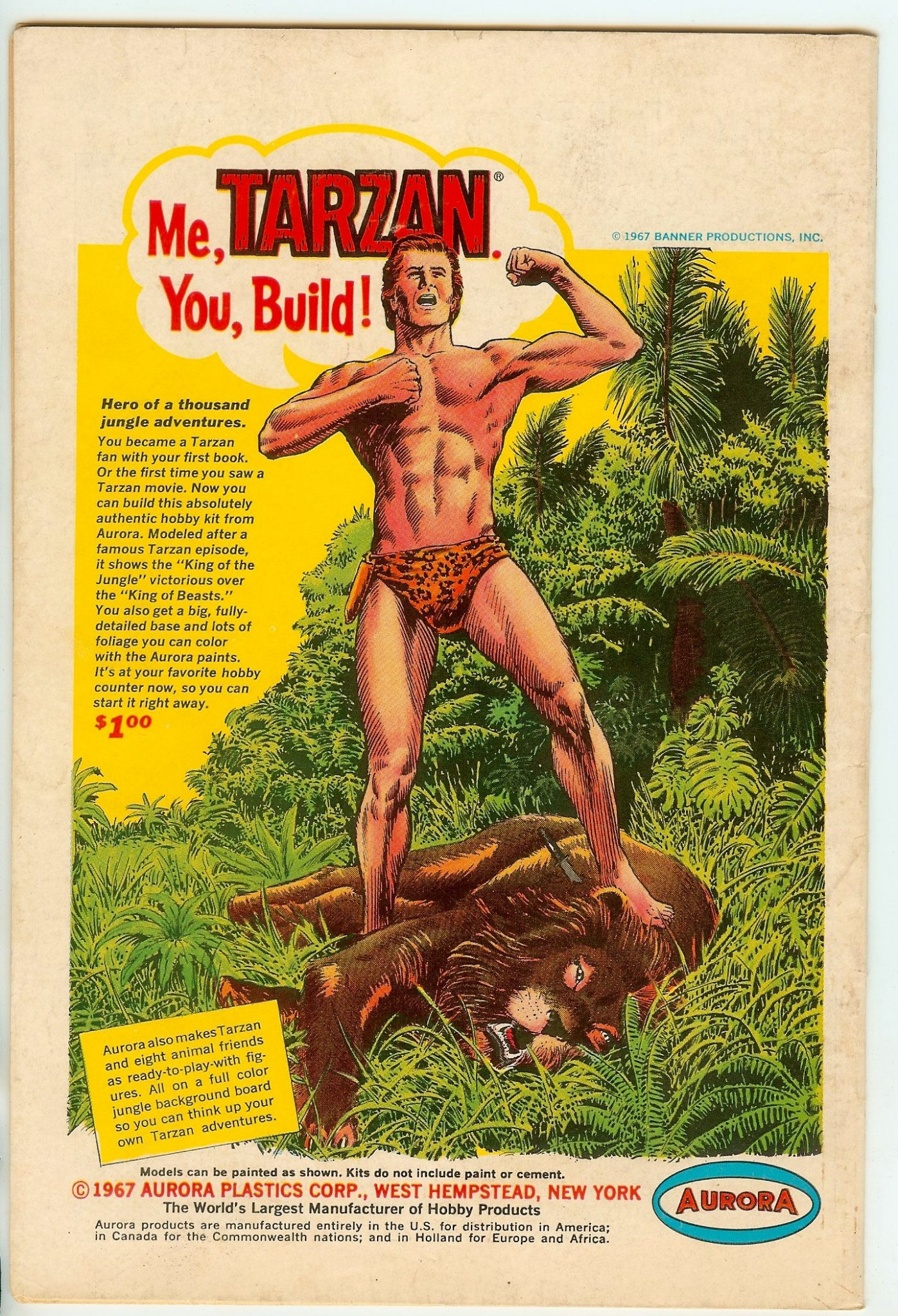 ADVENTURE COMICS Back Cover