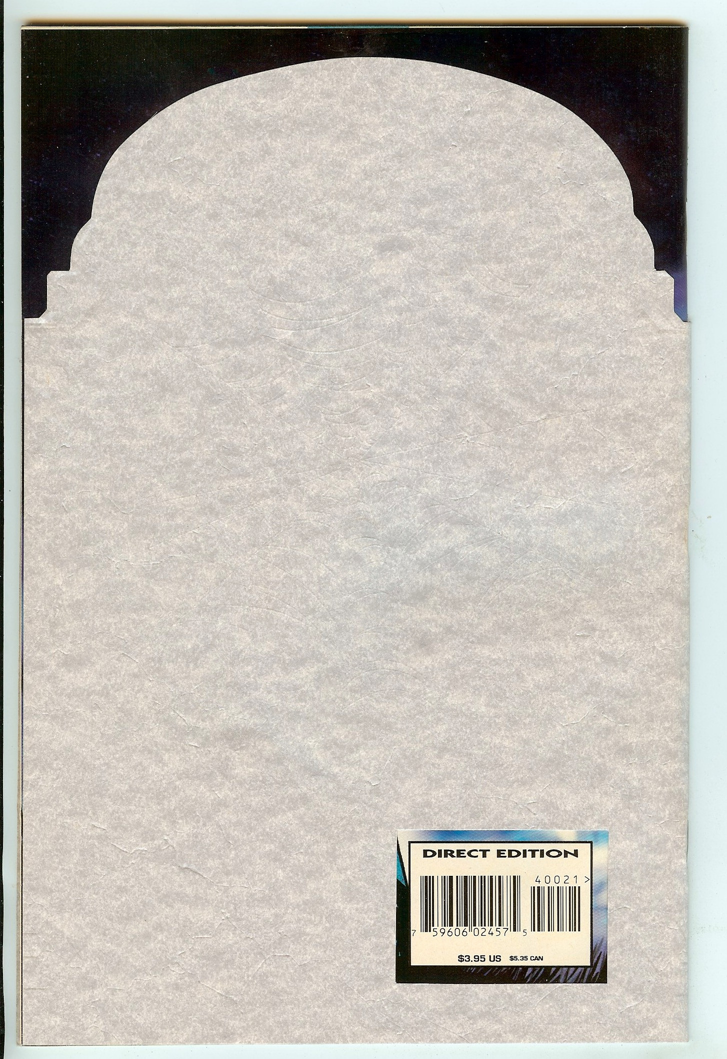 AMAZING SPIDER-MAN Back Cover