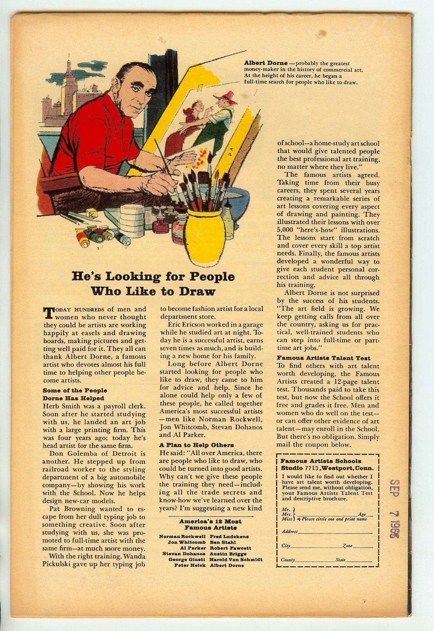 STRANGE TALES Back Cover