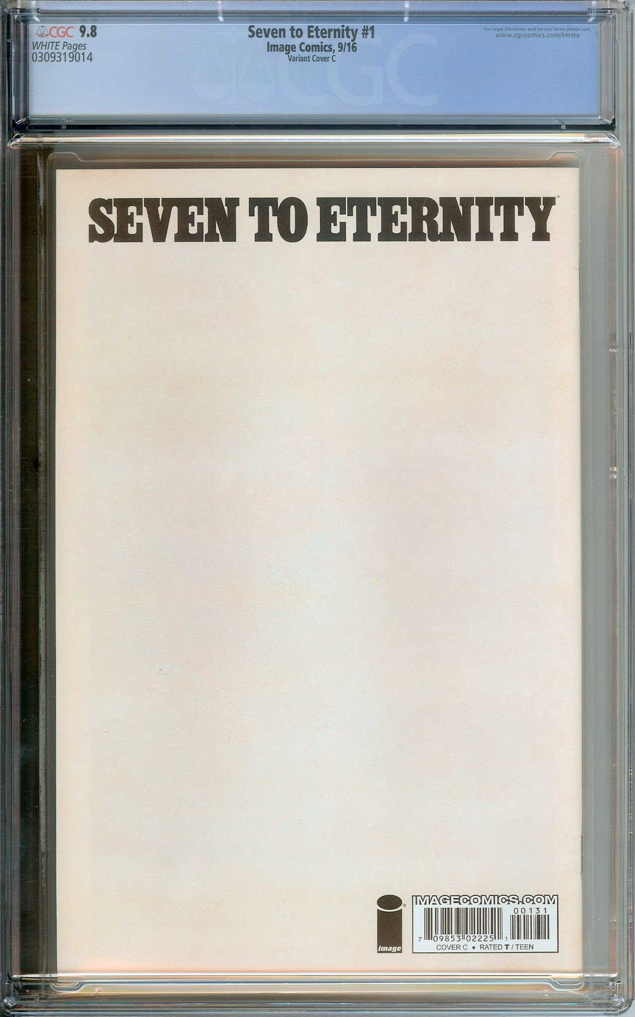 SEVEN TO ETERNITY Back Cover