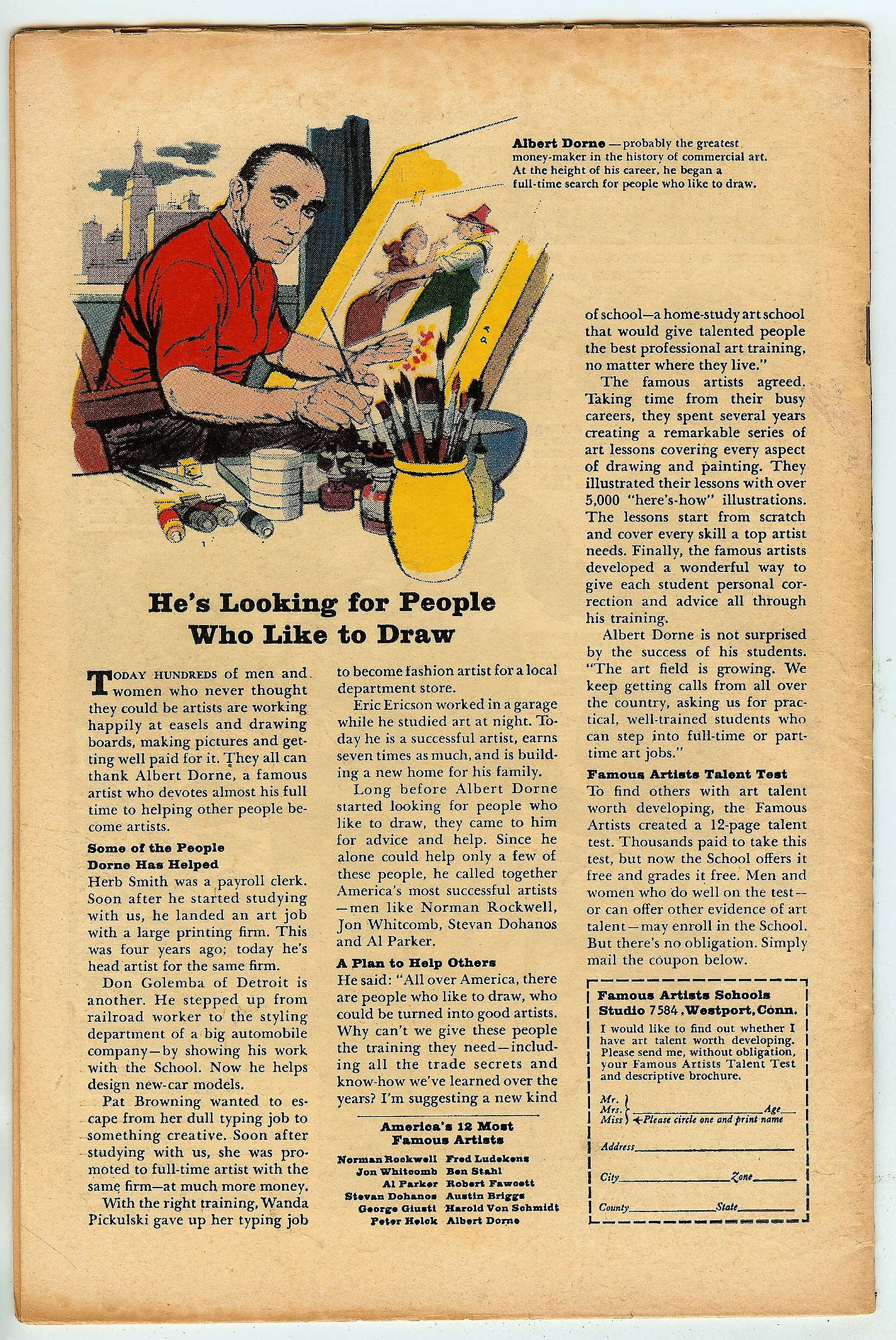 STRANGE TALES Back Cover