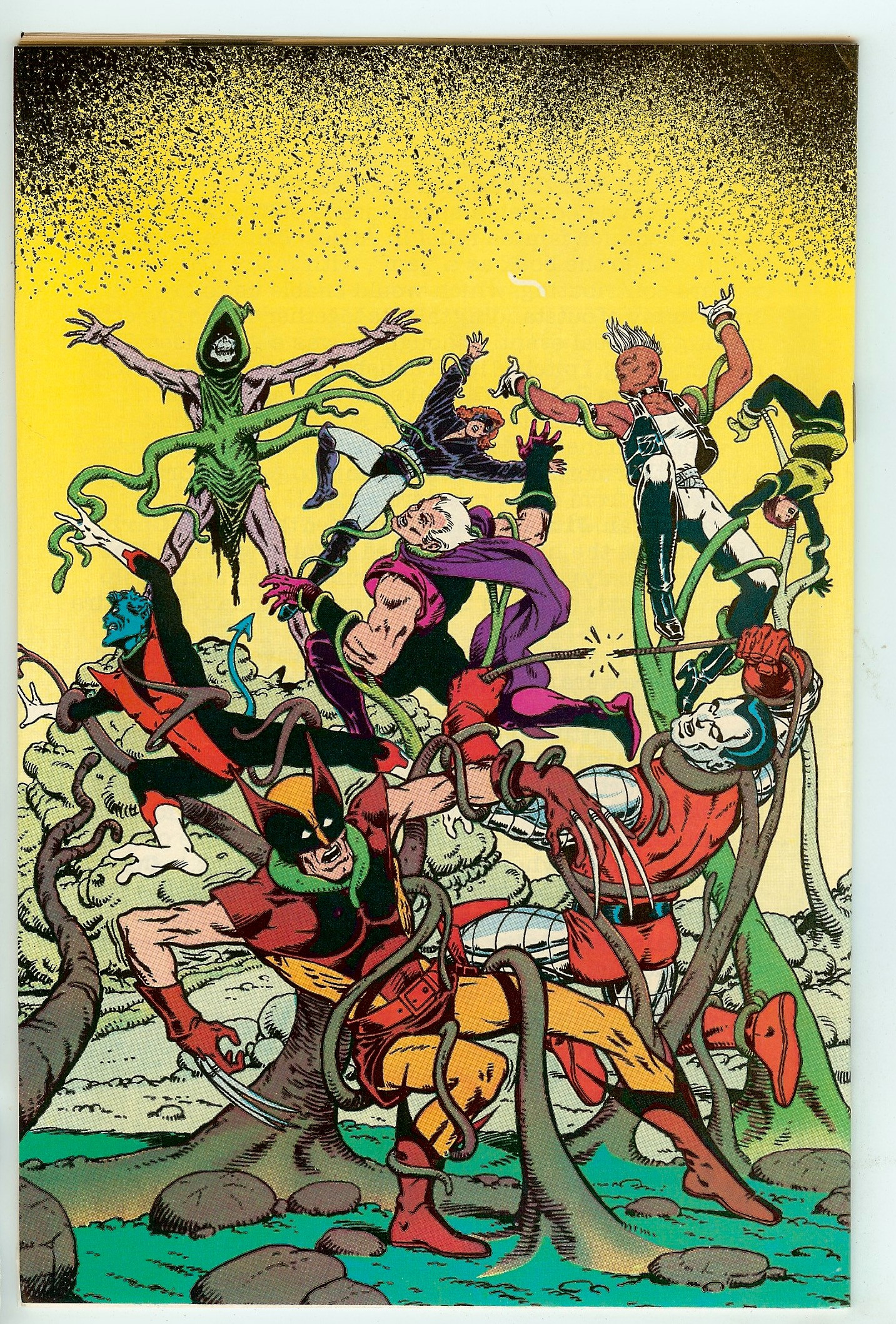 HEROES FOR HOPE STARRING THE X-MEN Back Cover