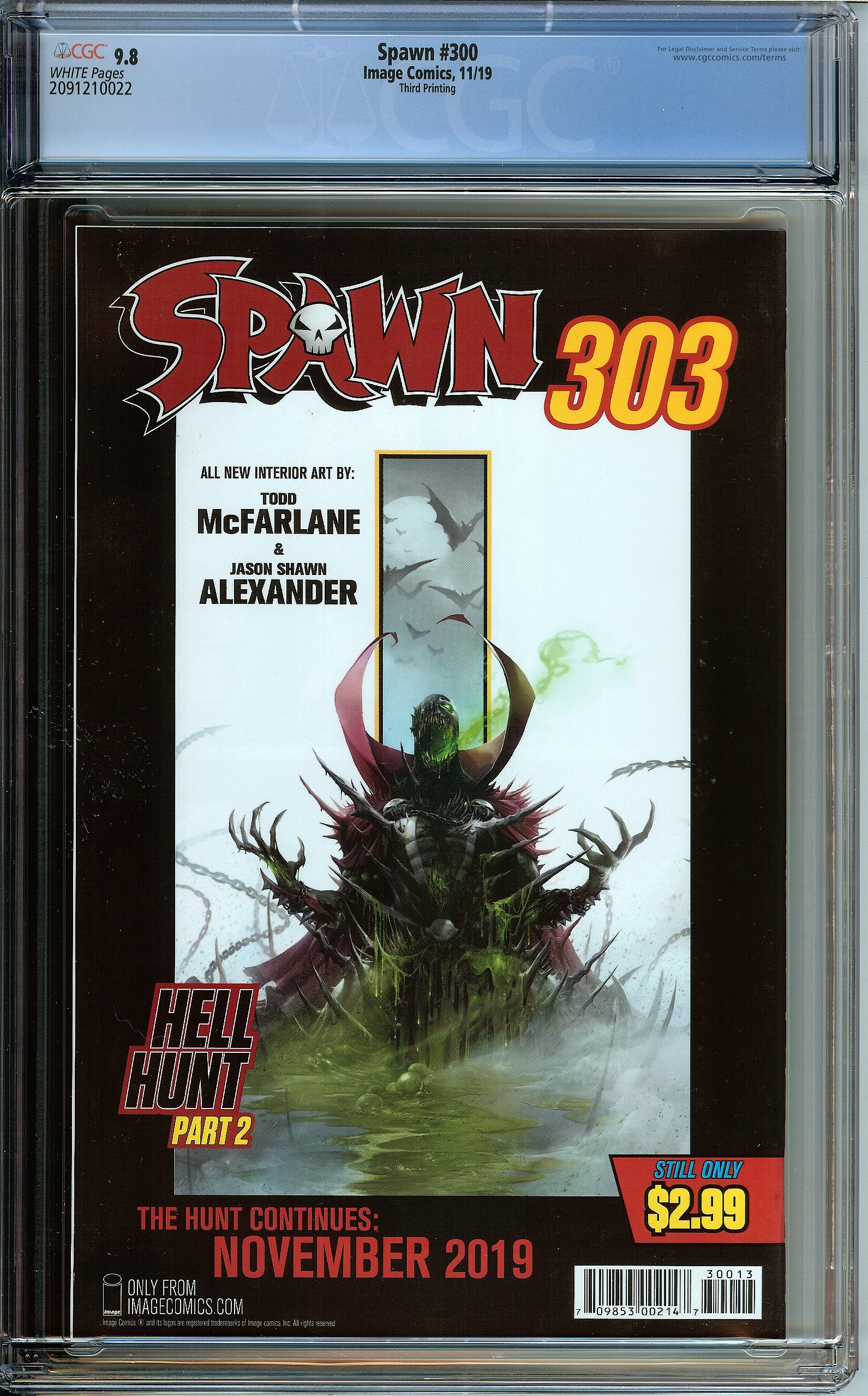 SPAWN Back Cover