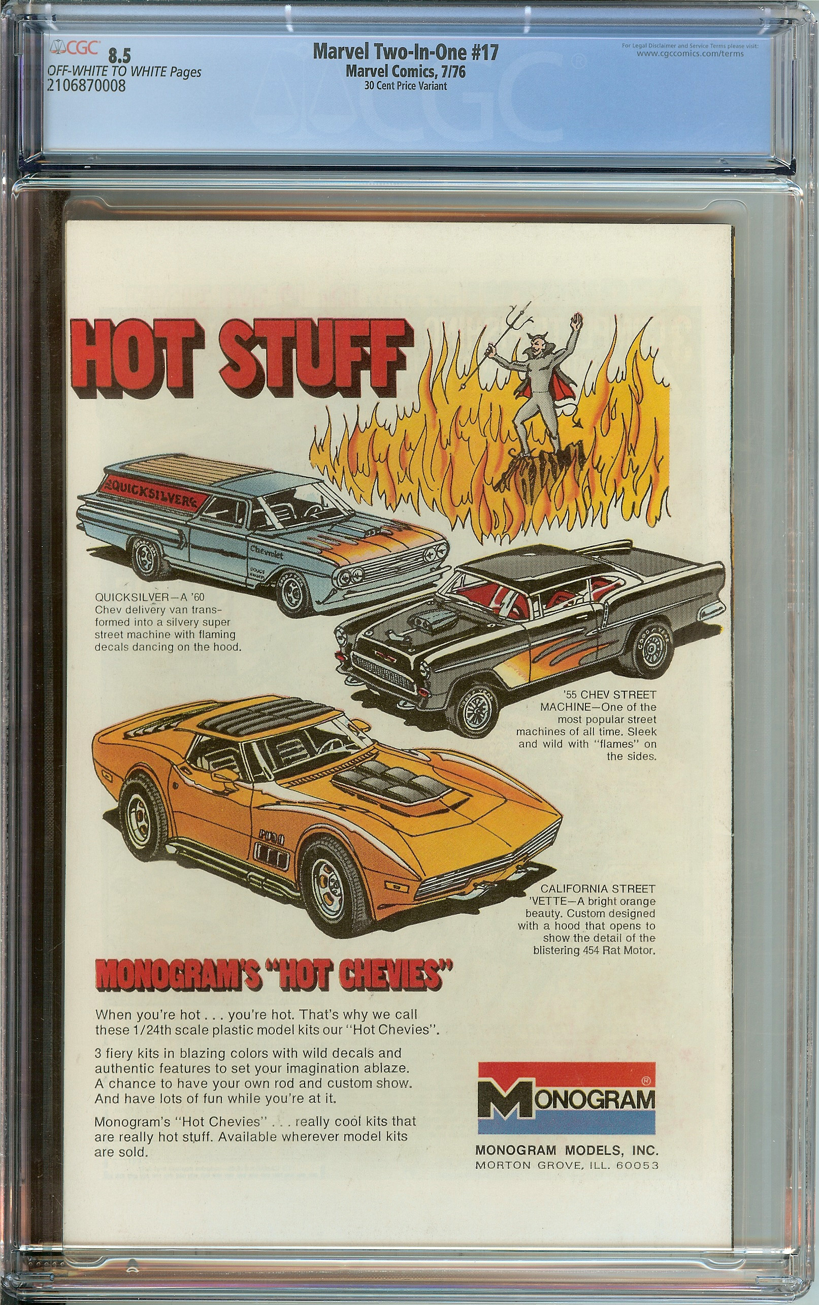 MARVEL TWO-IN-ONE Back Cover