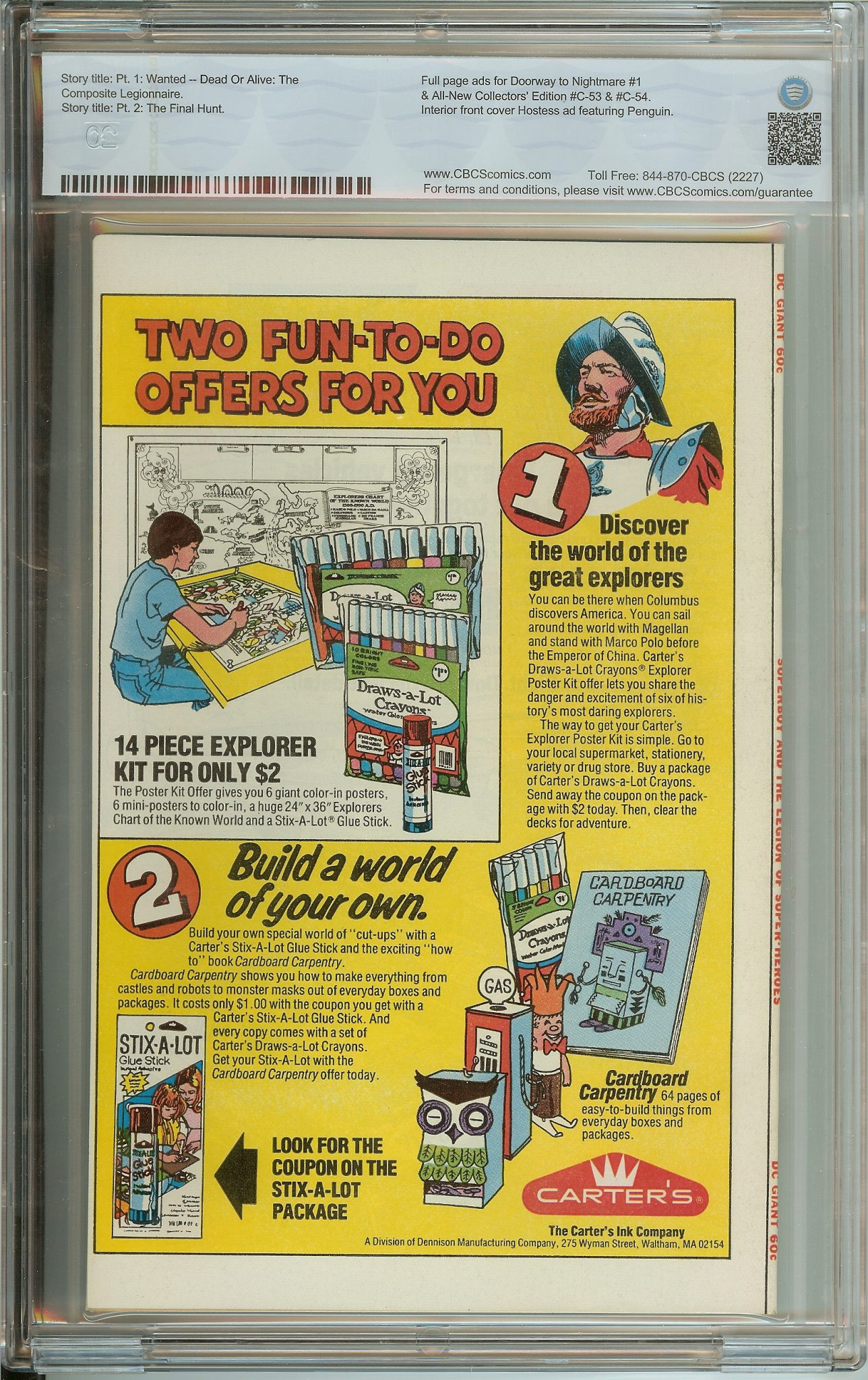 SUPERBOY Back Cover