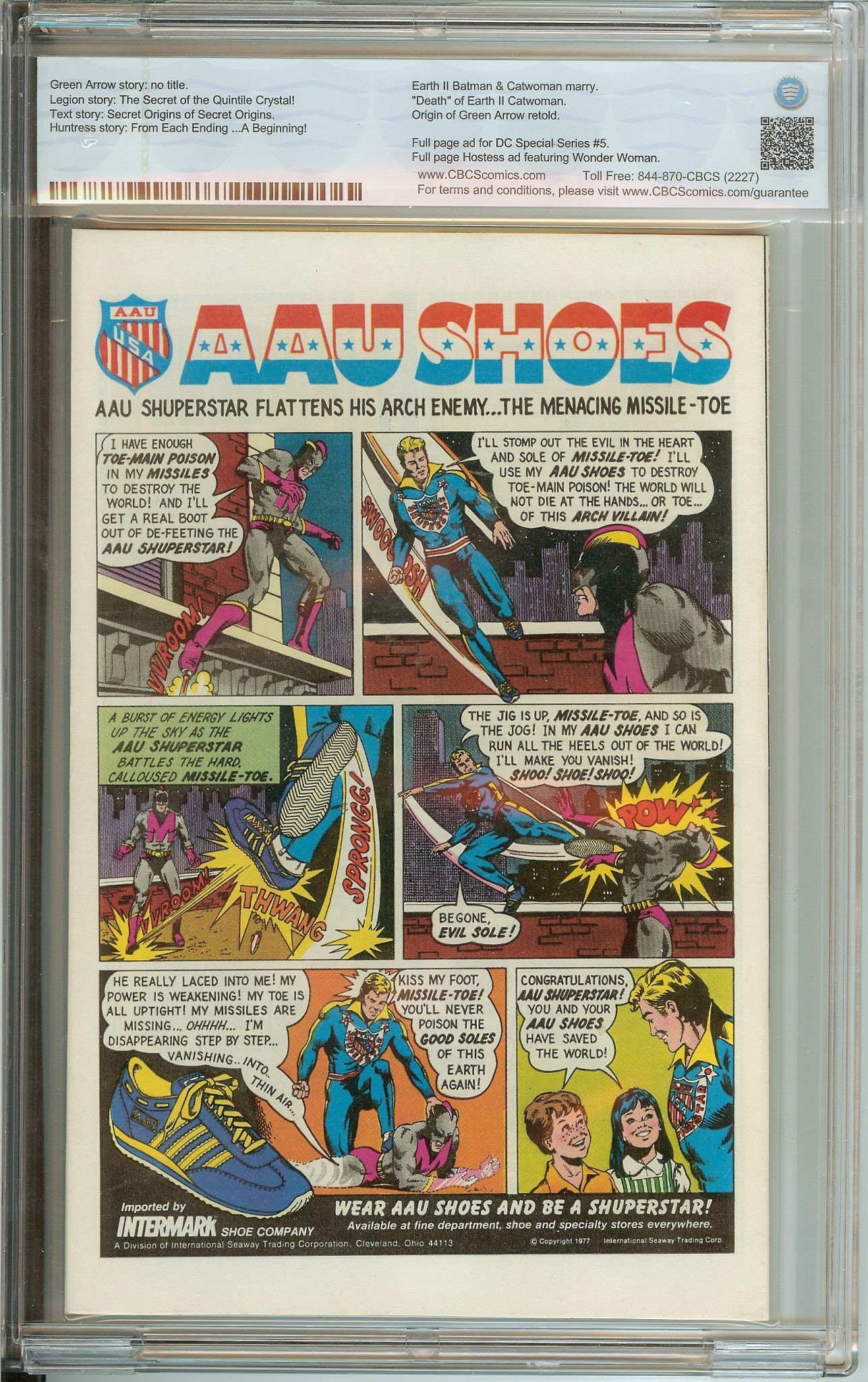 DC SUPER STARS Back Cover