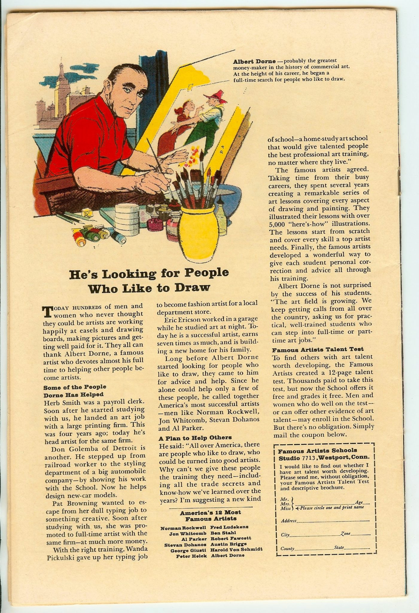 STRANGE TALES Back Cover