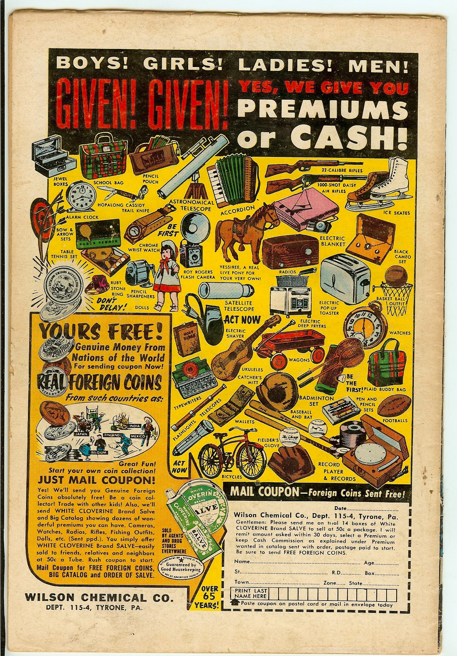 DETECTIVE COMICS Back Cover