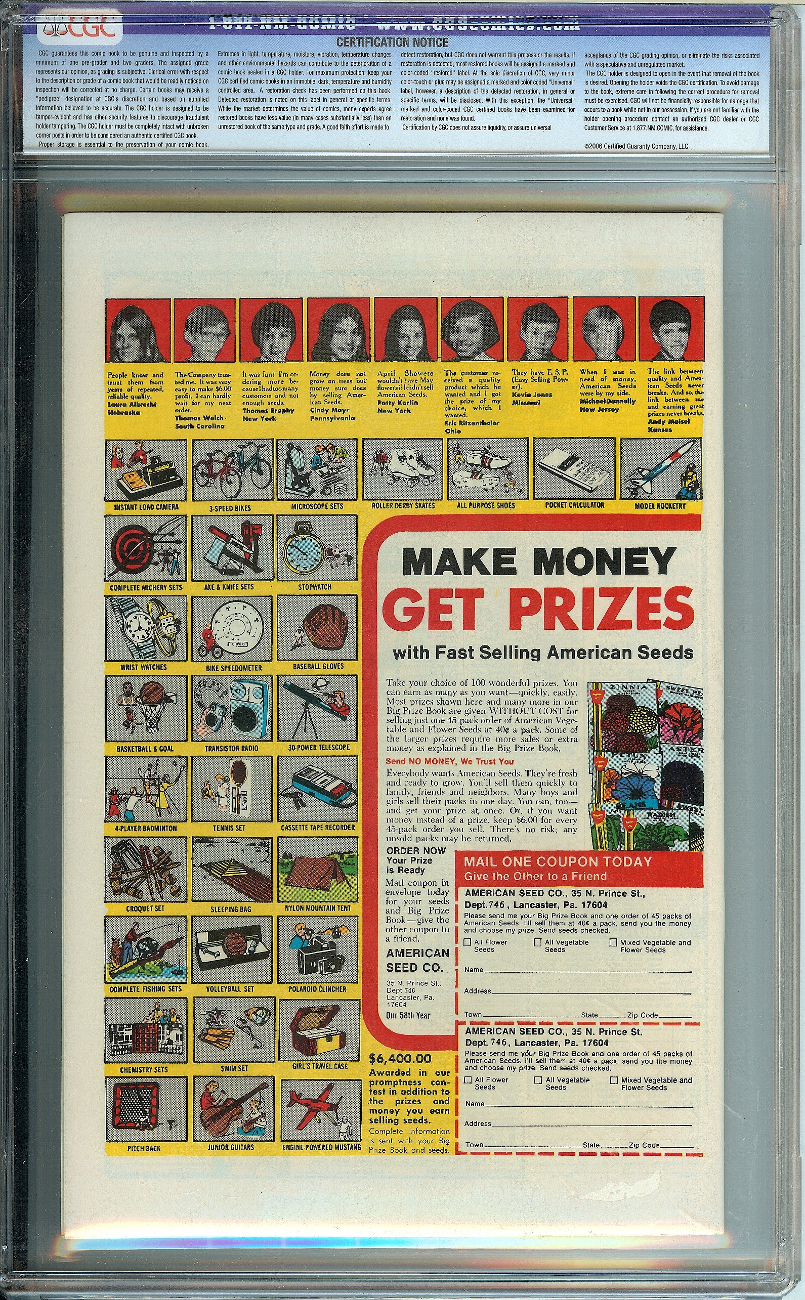 BLACK PANTHER Back Cover