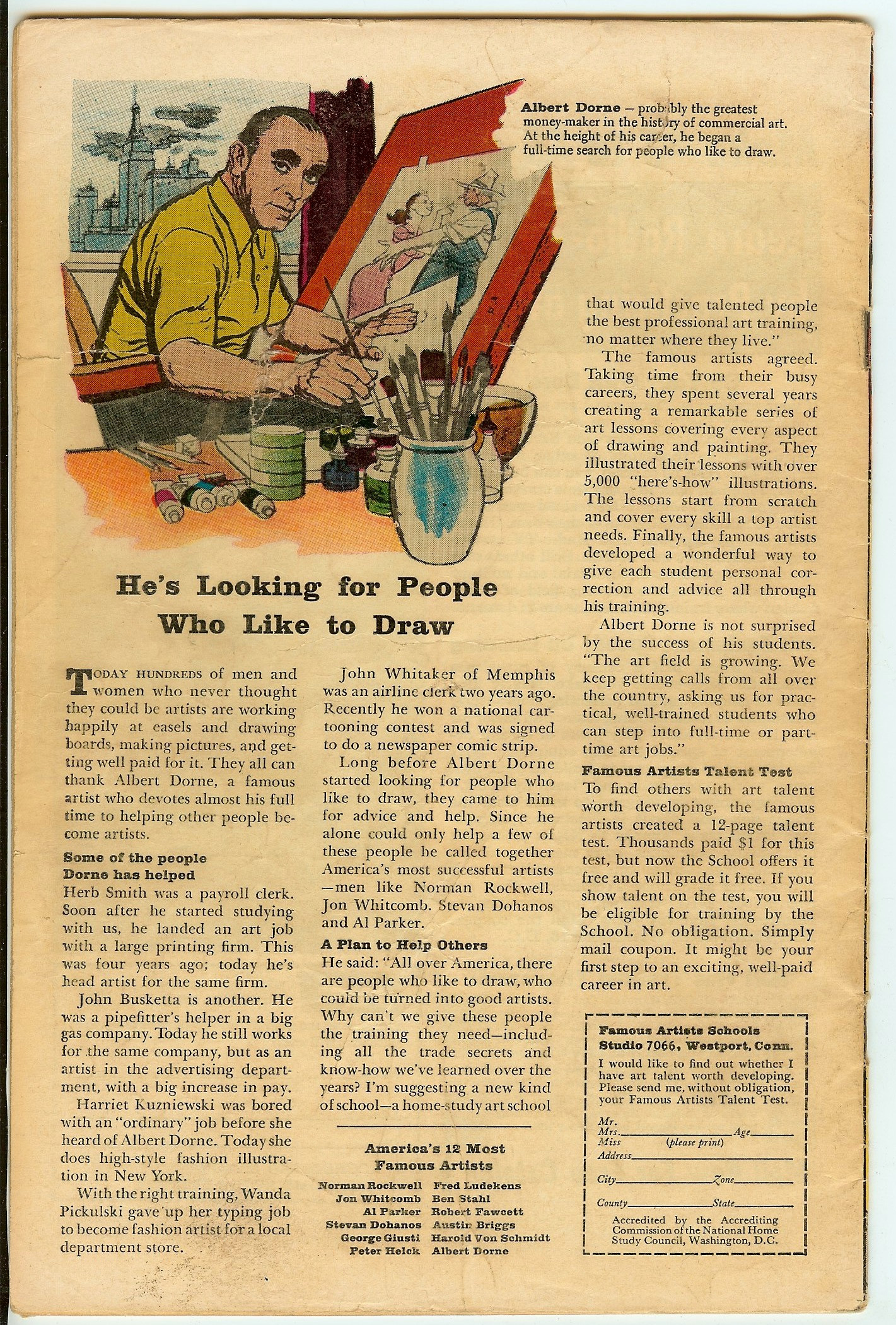 SGT. FURY Back Cover