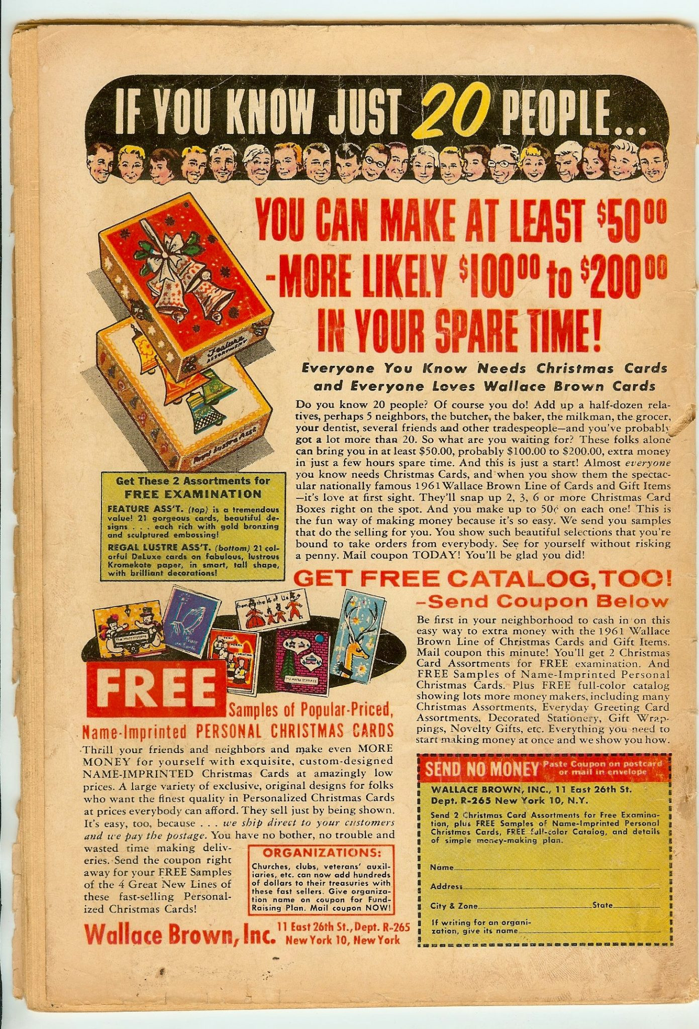 ADVENTURE COMICS Back Cover