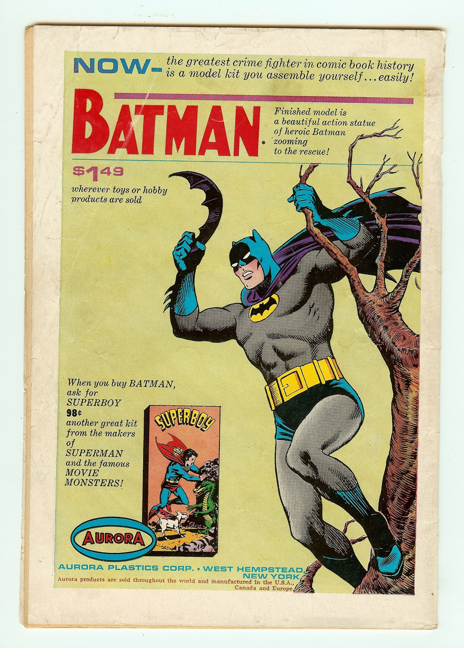 SUPERMAN'S GIRLFRIEND LOIS LANE Back Cover